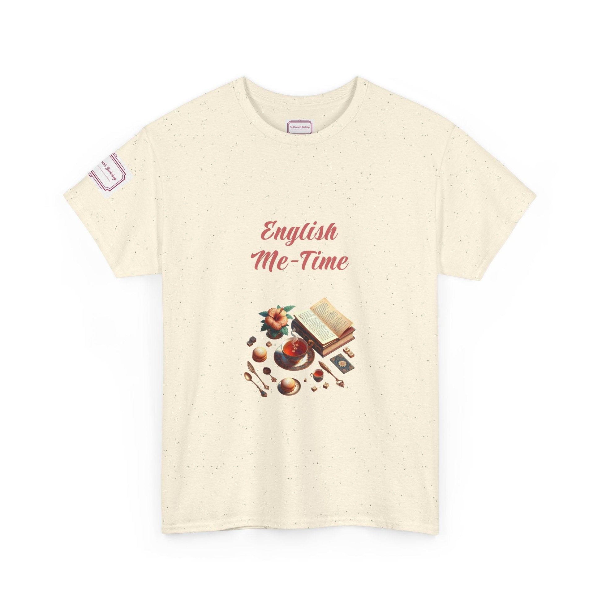 Me-Time - Unisex Heavy Cotton Tee - Perfect for Book Lovers - The Dreamer's Bookshop.