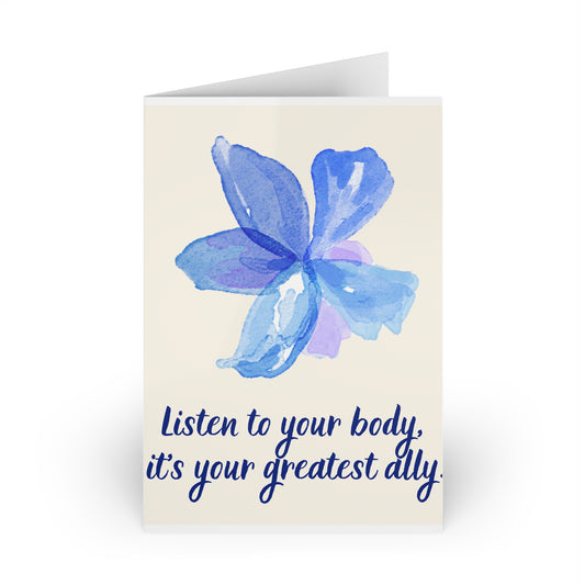 The Dreamer's Bookshop - Love Yourself Card "Listen" - The Dreamer's Bookshop.