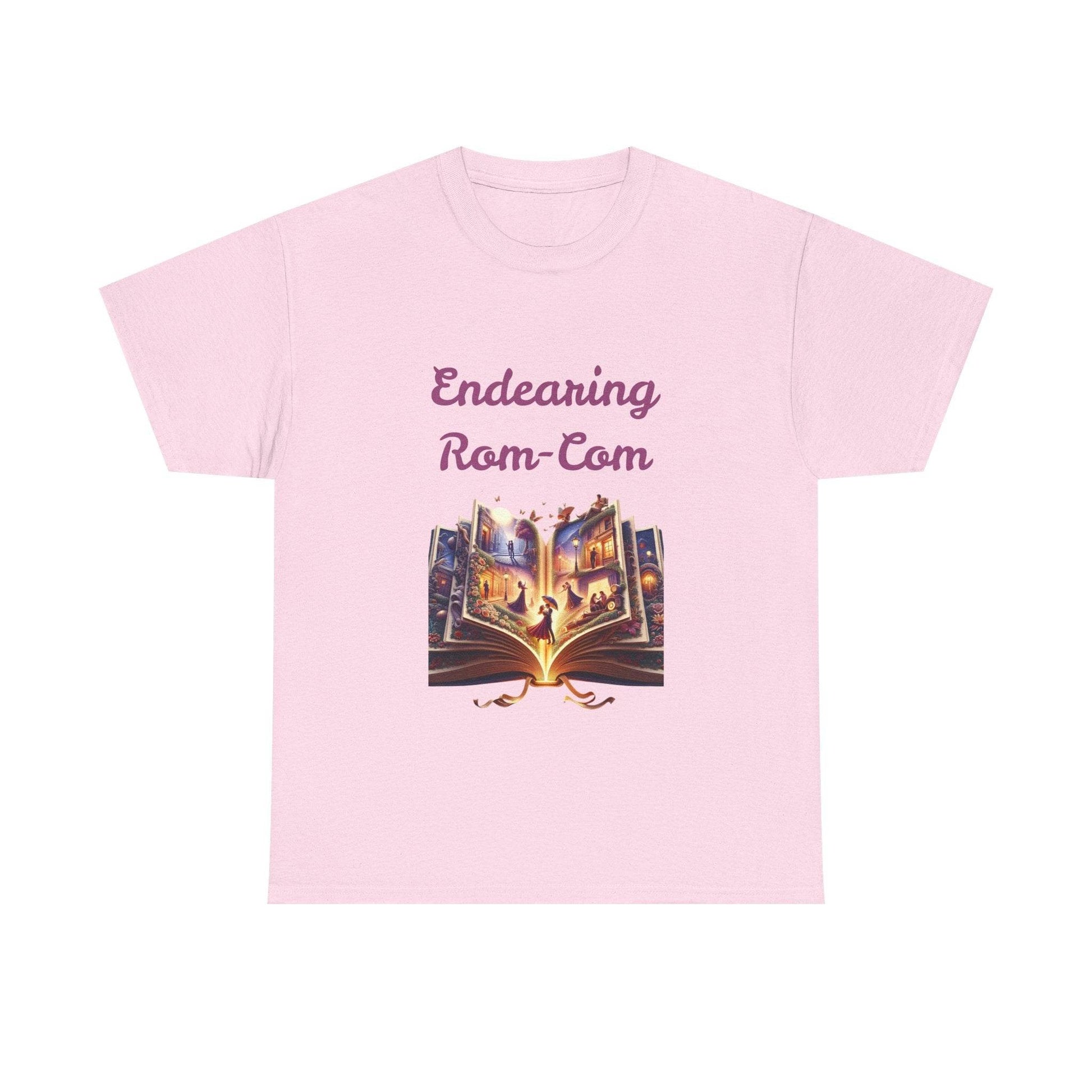 Endearing - Unisex Heavy Cotton Tee - Rom-Com Books - The Dreamer's Bookshop.