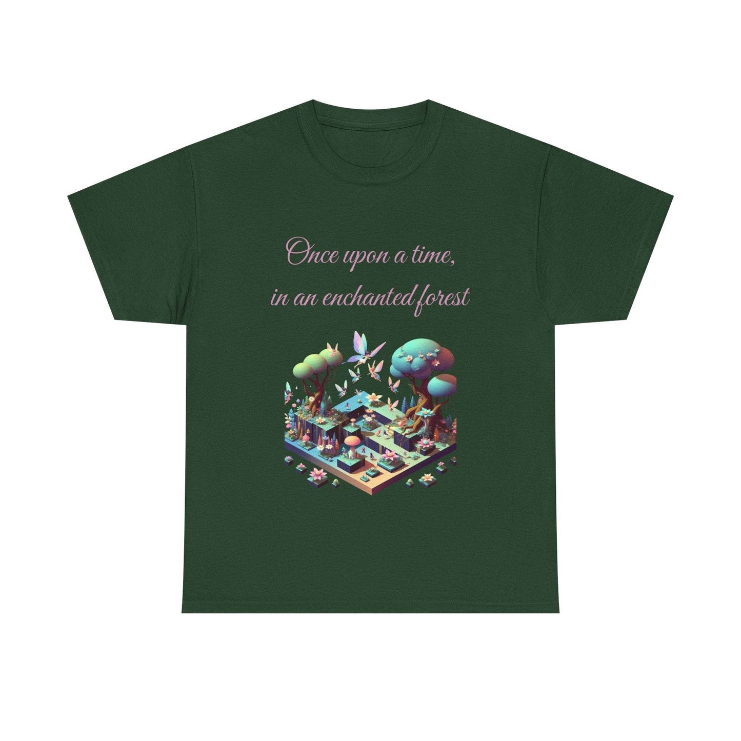 Enchanted Forest - A Unisex Heavy Cotton Tee - Perfect for Book Lovers - The Dreamer's Bookshop.