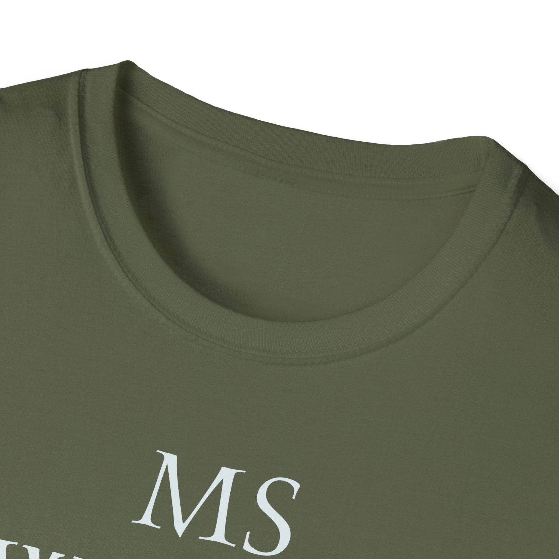 M.S. Warrior Unisex Softstyle T-Shirt - What's Your Battle? - The Dreamer's Bookshop.