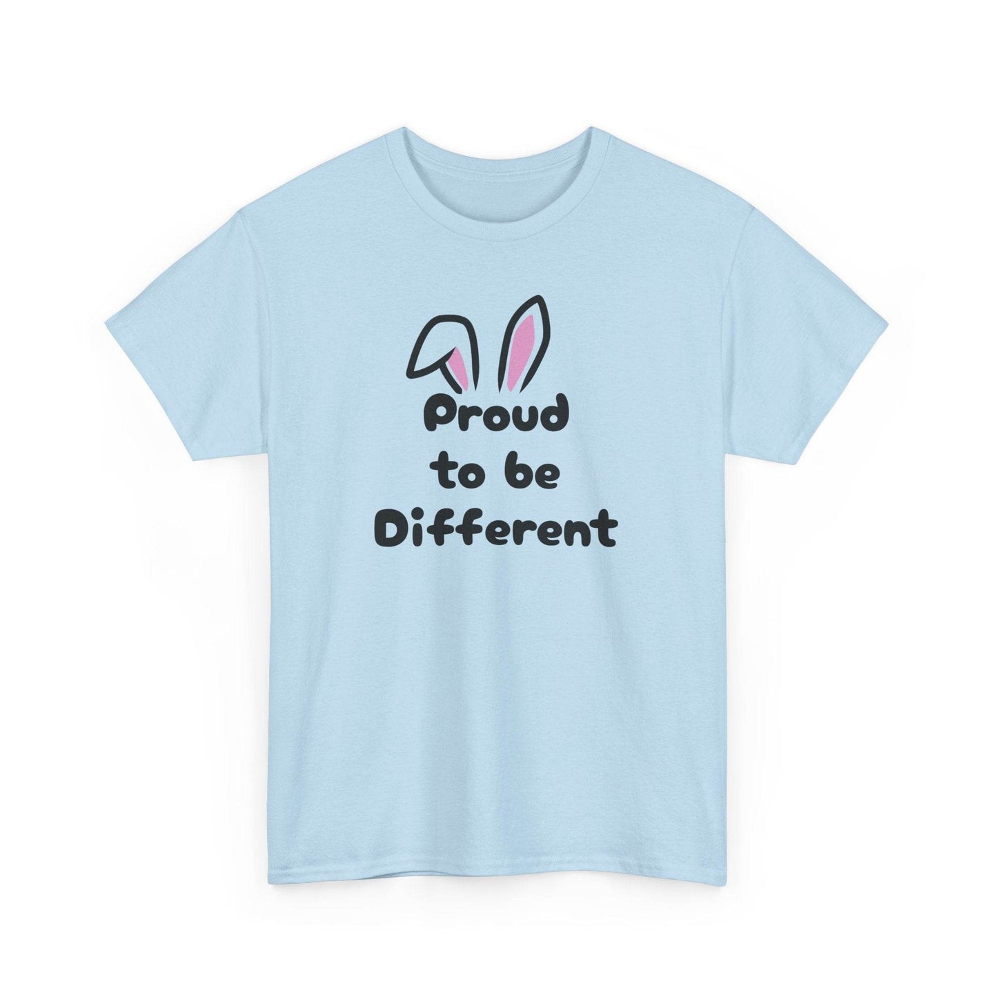 Proud to Be Different Unisex Heavy Cotton Tee - Celebrate Individuality - The Dreamer's Bookshop.
