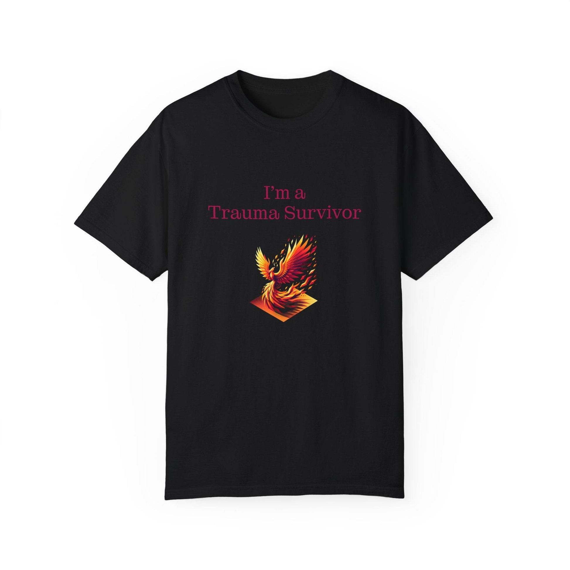 Trauma Survivor Unisex T-Shirt - Empowering Tee for Healthcare Awareness - The Dreamer's Bookshop.