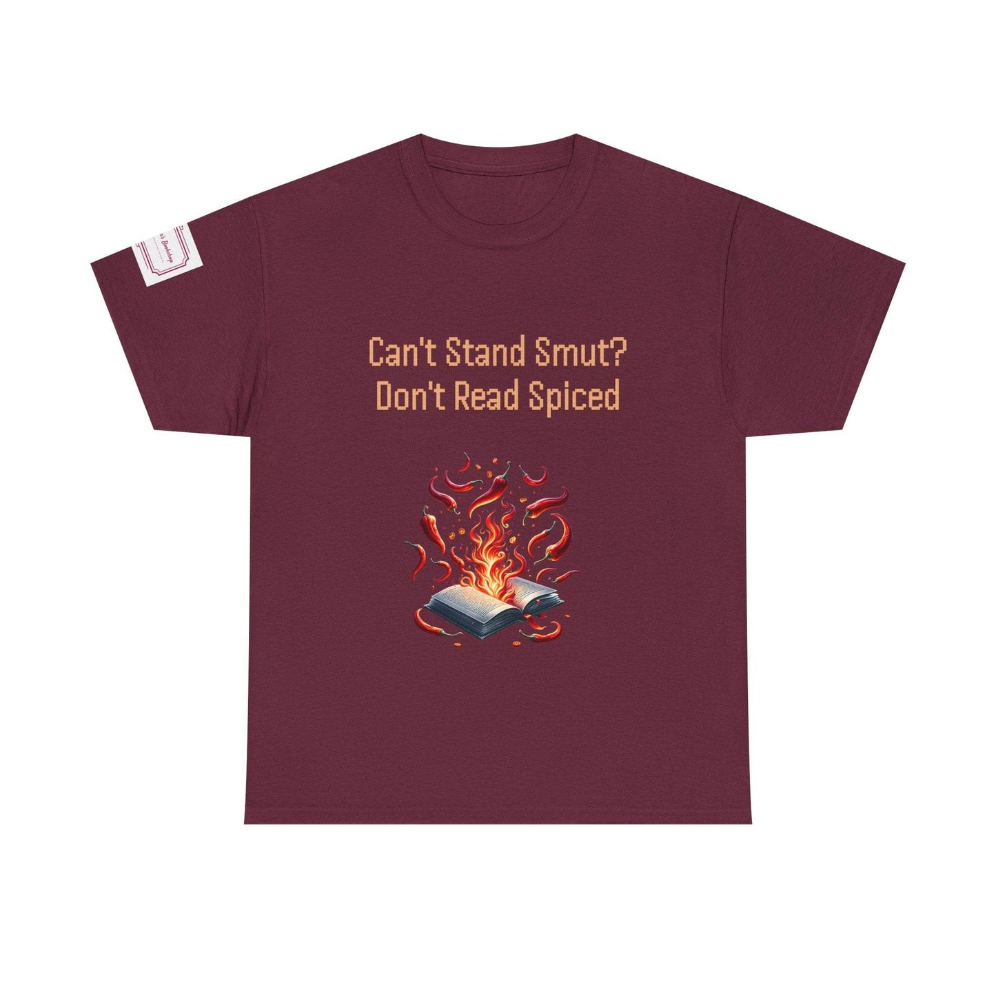 Can't Stand Smut? - Unisex Heavy Cotton Tee - Spiced Books - The Dreamer's Bookshop.