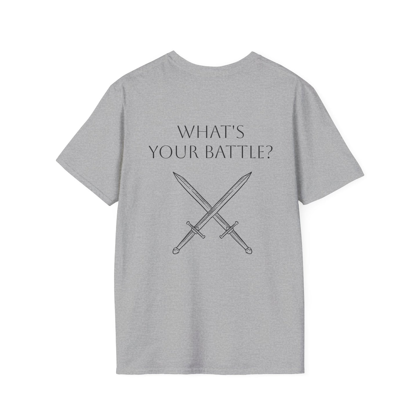 M.S. Warrior Unisex Softstyle T-Shirt - What's Your Battle?