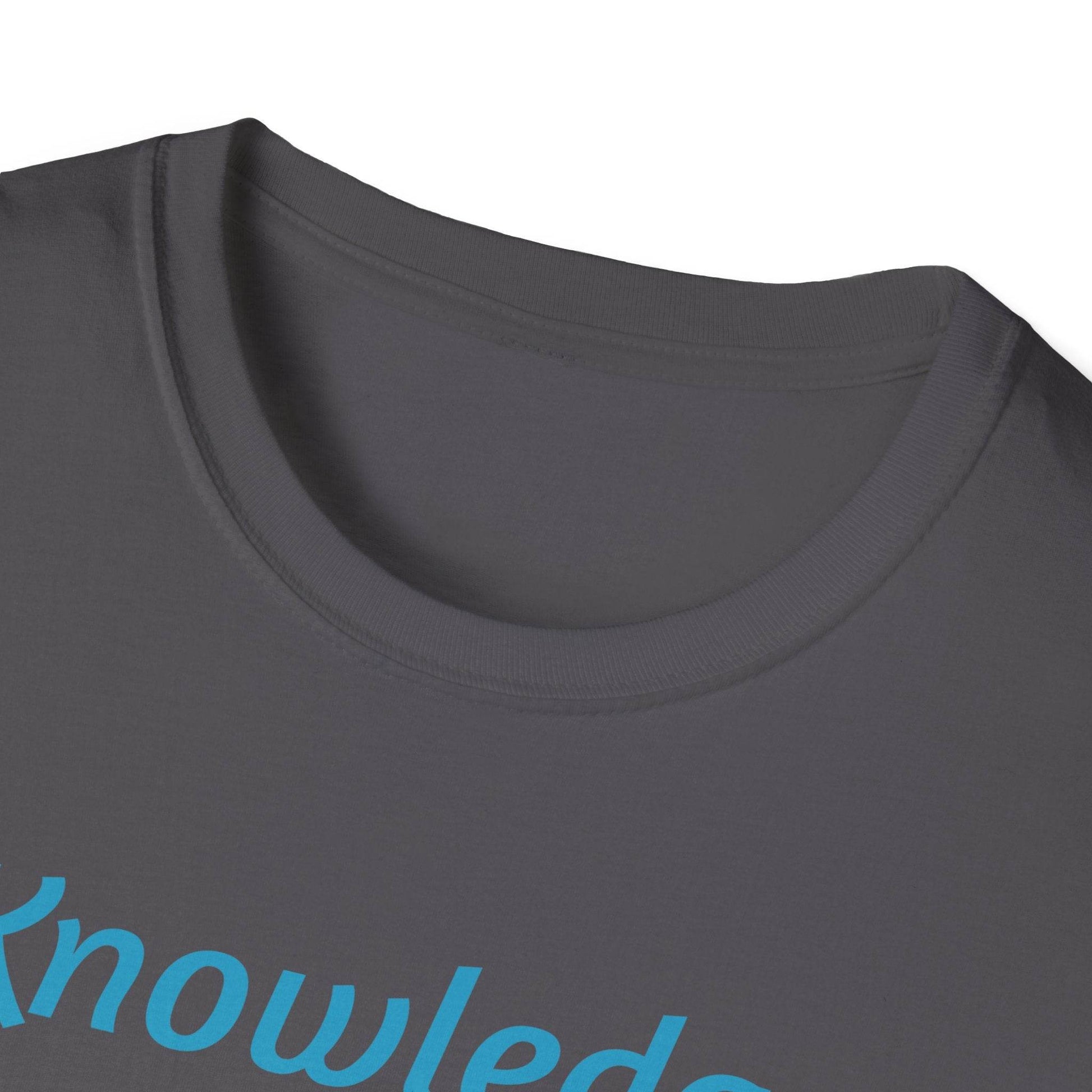 Knowledge Keeper Owl Unisex Softstyle T-Shirt - Inspirational Tee for Wisdom Seekers - Proud Reader - The Dreamer's Bookshop.