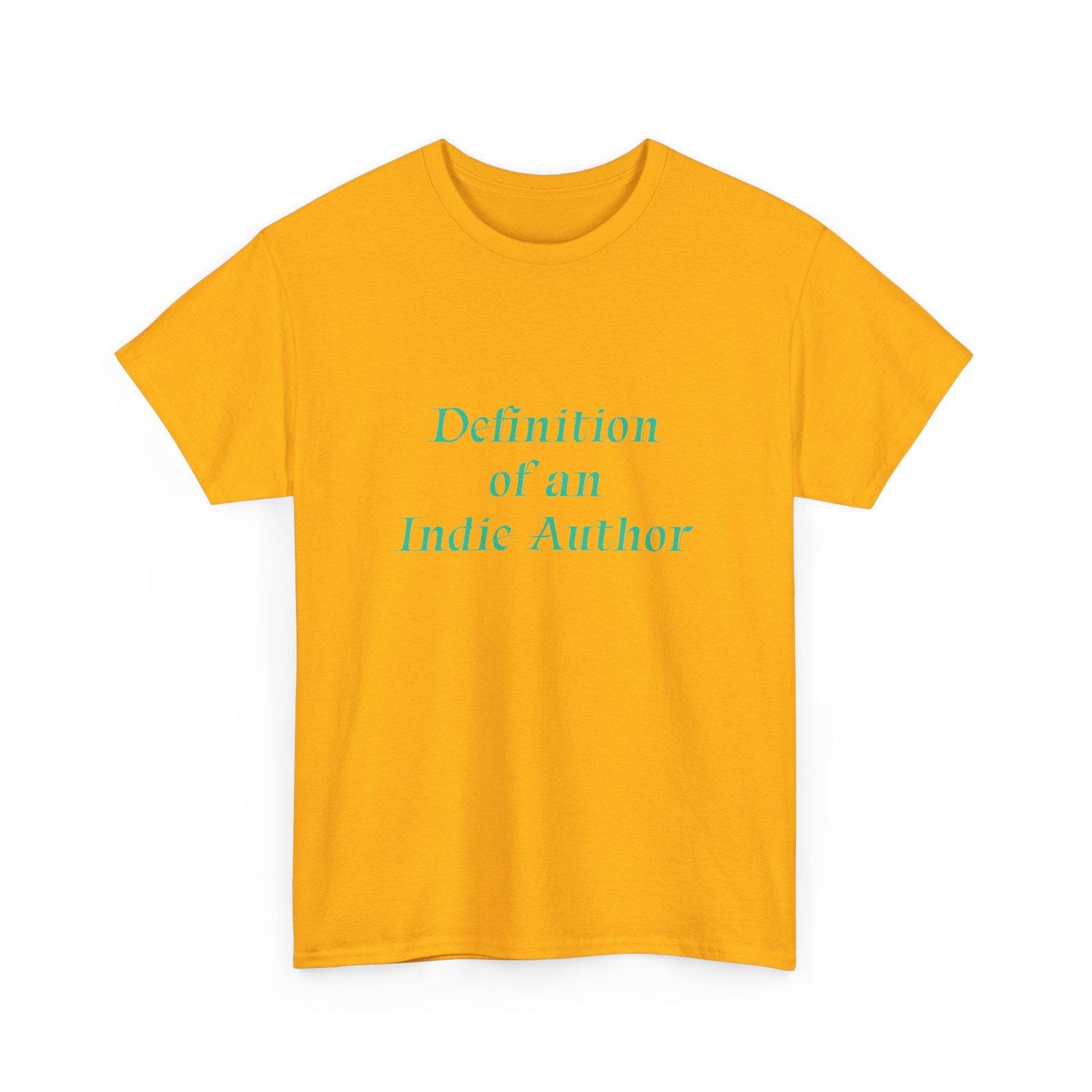 Indie Author - Unisex Heavy Cotton Tee - Creative Apparel - The Dreamer's Bookshop.