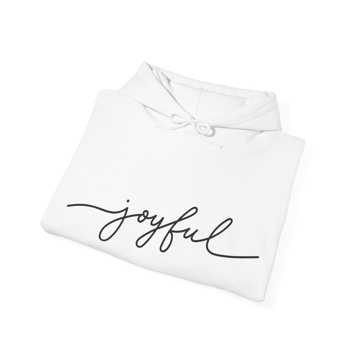 Christmas Joyful Hoodie - Cozy Unisex Sweatshirt for Book Lovers