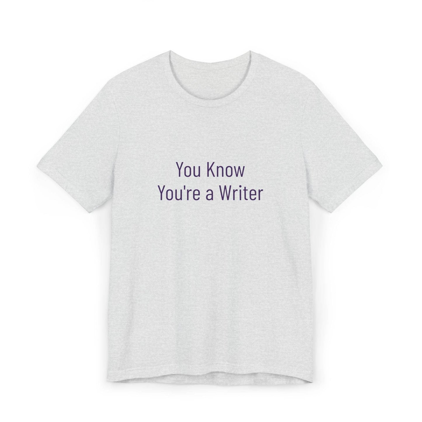 Unisex Jersey T-Shirt - 'You Know' Philosophical - The Dreamer's Bookshop.