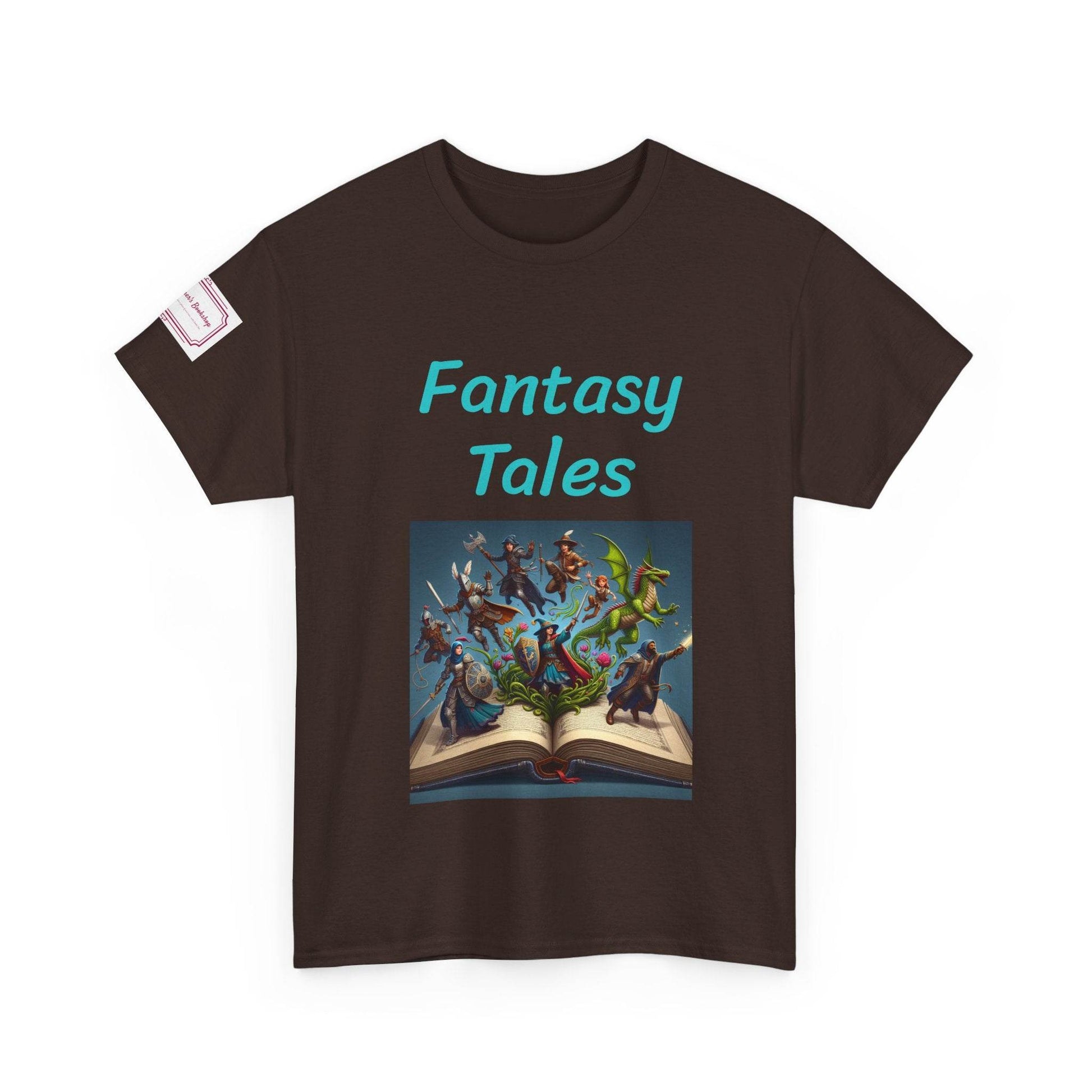 Magic - Graphic Unisex Heavy Cotton Tee - Fantasy Tales - The Dreamer's Bookshop.