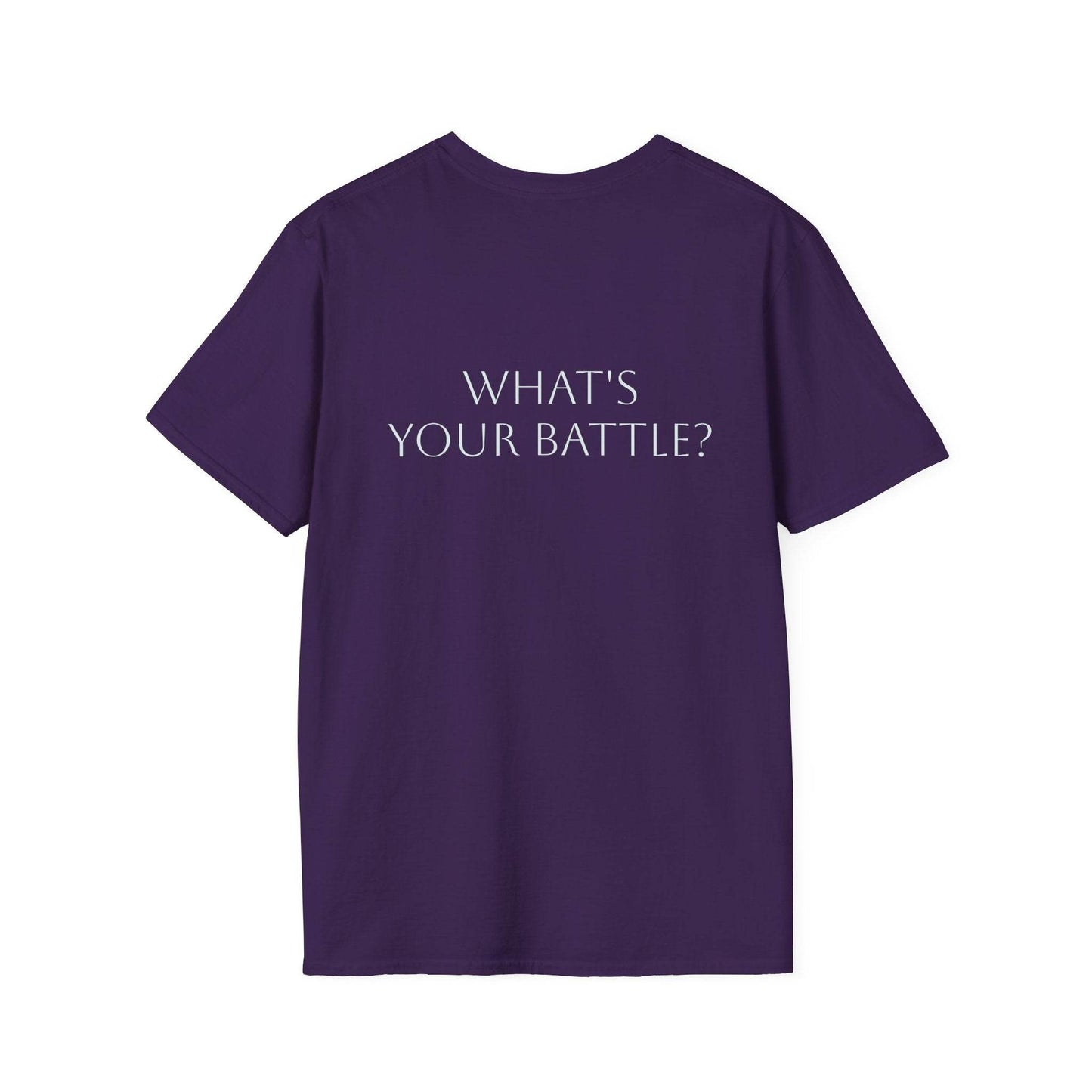 Endometriosis Warrior Unisex Softstyle T-Shirt - Embrace Your Battles - The Dreamer's Bookshop.