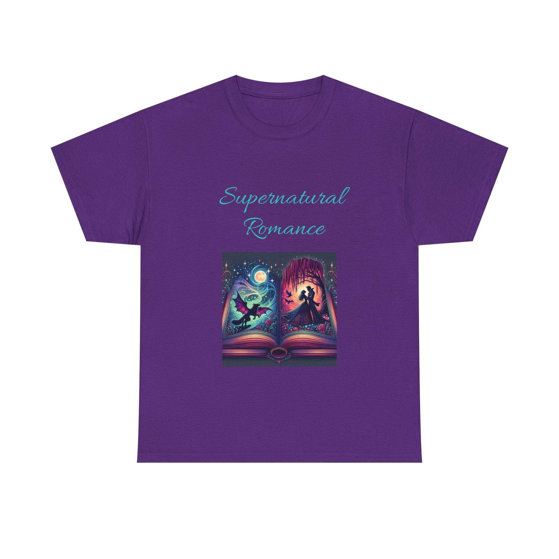 Fantasy - Unisex Heavy Cotton Tee - Supernatural Romance - The Dreamer's Bookshop.