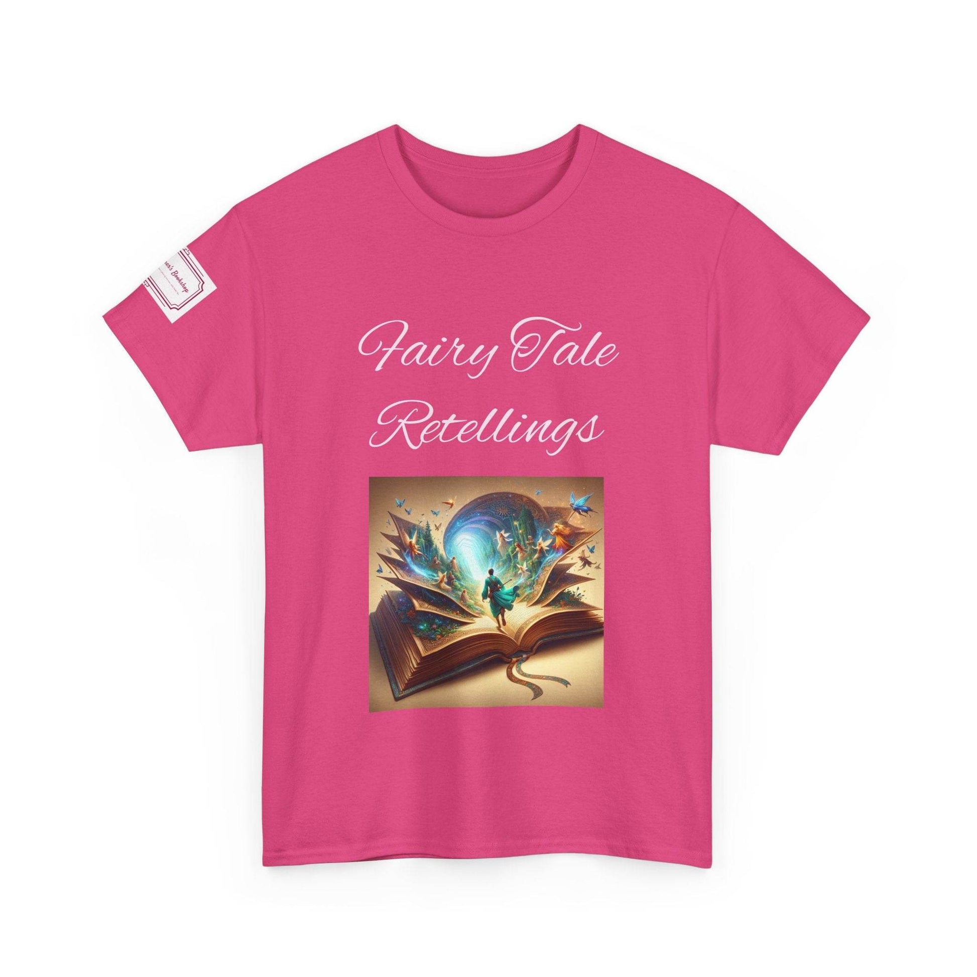 Fiction - Graphic Unisex Heavy Cotton Tee - Fairy Tale Retellings - The Dreamer's Bookshop.