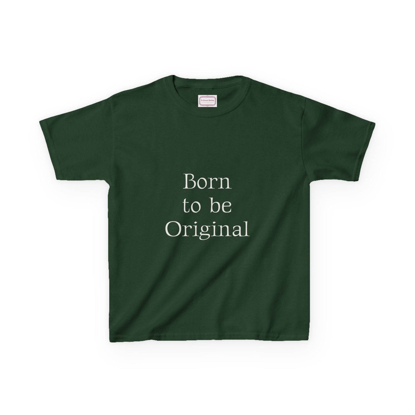 US (Ww) Kids Creative Spirit Tee - 'Born to be Original' - The Dreamer's Bookshop.