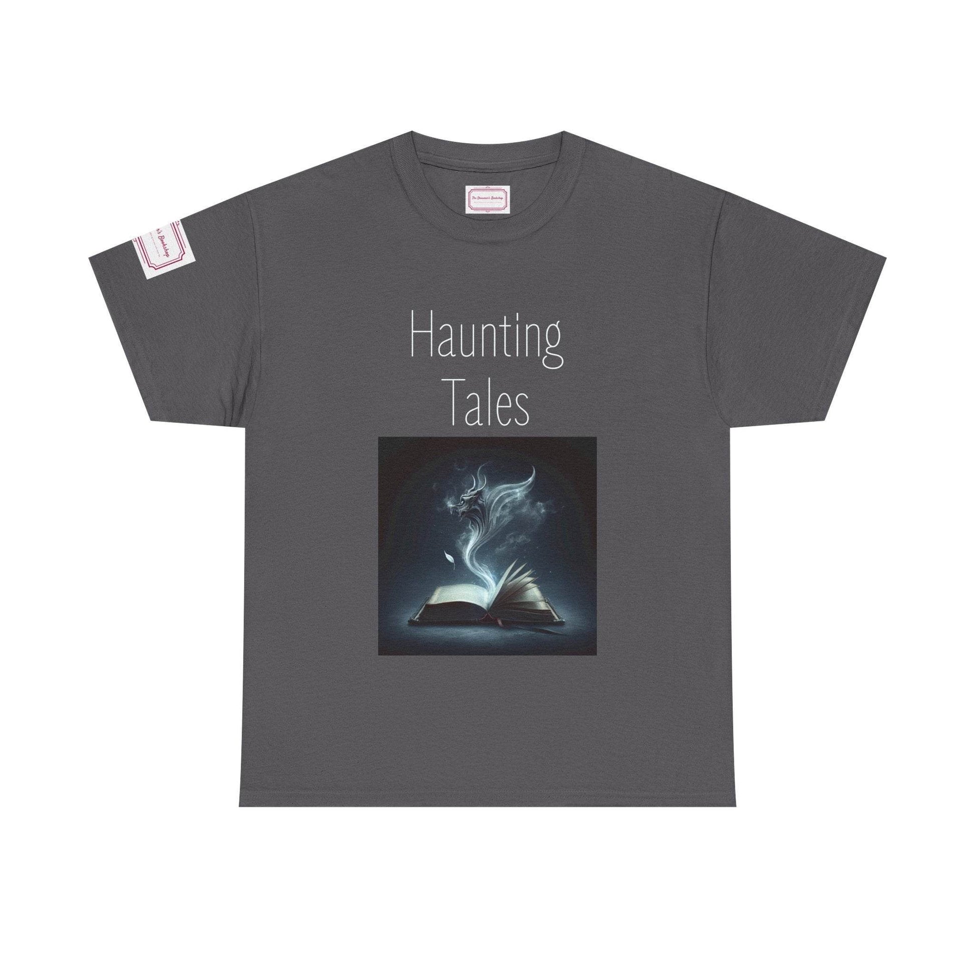 Haunting Tales - Unisex Heavy Cotton Tee - Perfect for Book Lovers - The Dreamer's Bookshop.