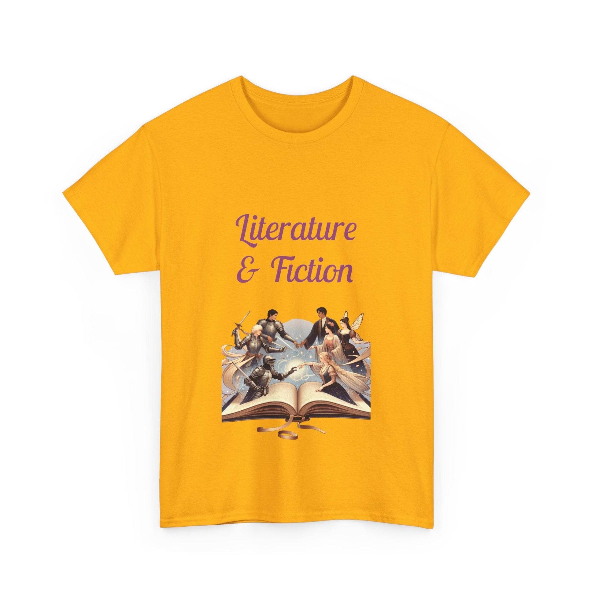 Fiction - Unisex Heavy Cotton Tee - Literature Books - The Dreamer's Bookshop.