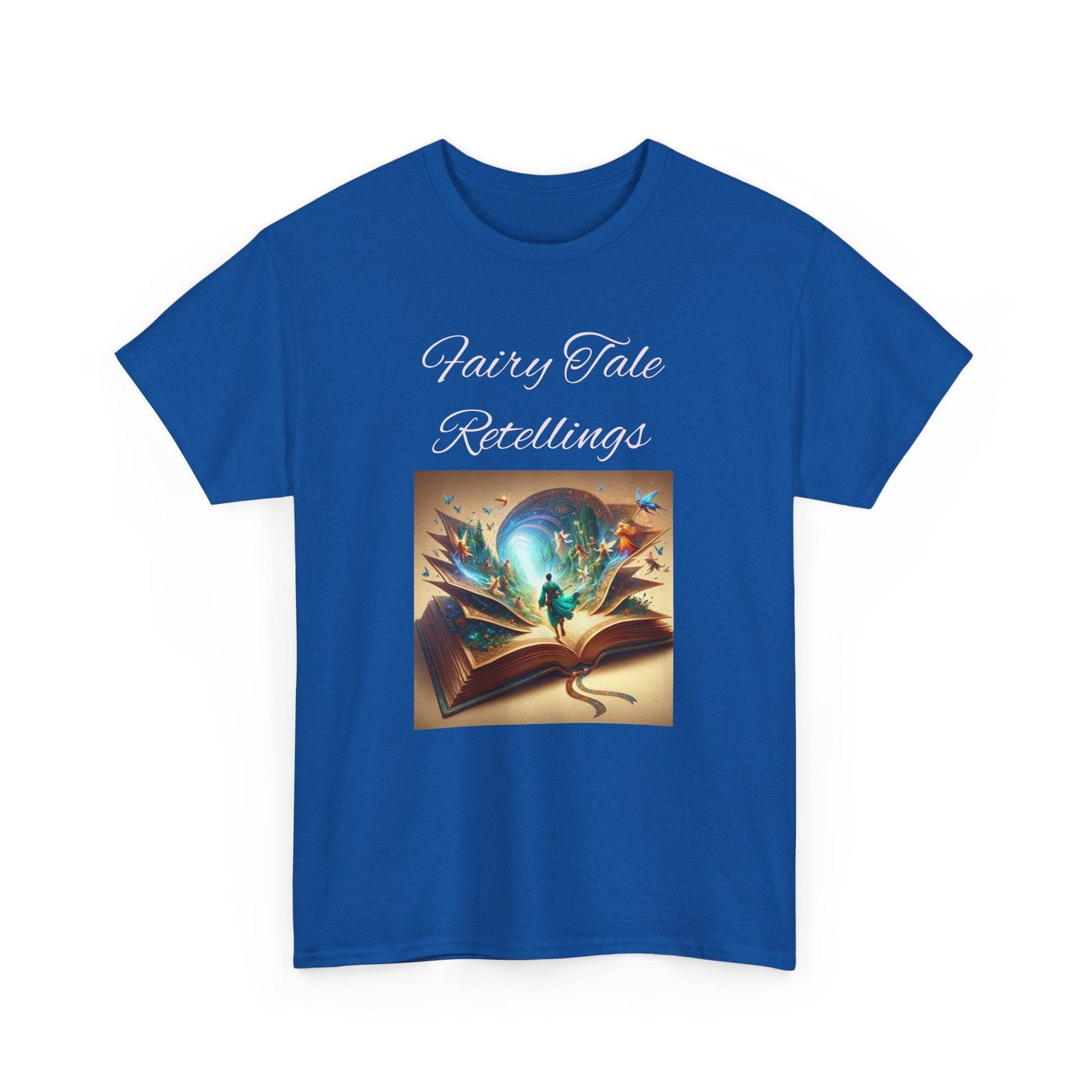 Fiction - Graphic Tee - Unisex Heavy Cotton T-Shirt - Fairy Tale Retellings - The Dreamer's Bookshop.