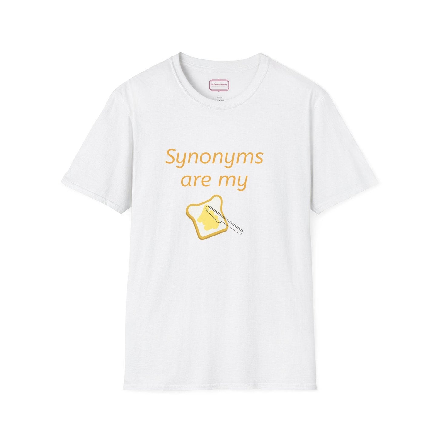 Synonyms Are My Jam Unisex Softstyle T-Shirt - Perfect Gift for Word Lovers - The Dreamer's Bookshop.