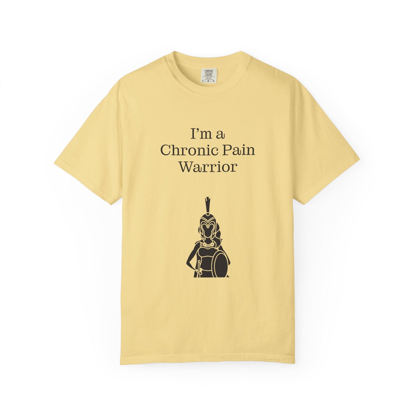 Chronic Pain Warrior Unisex Garment-Dyed T-Shirt - Empowering Supportive Apparel