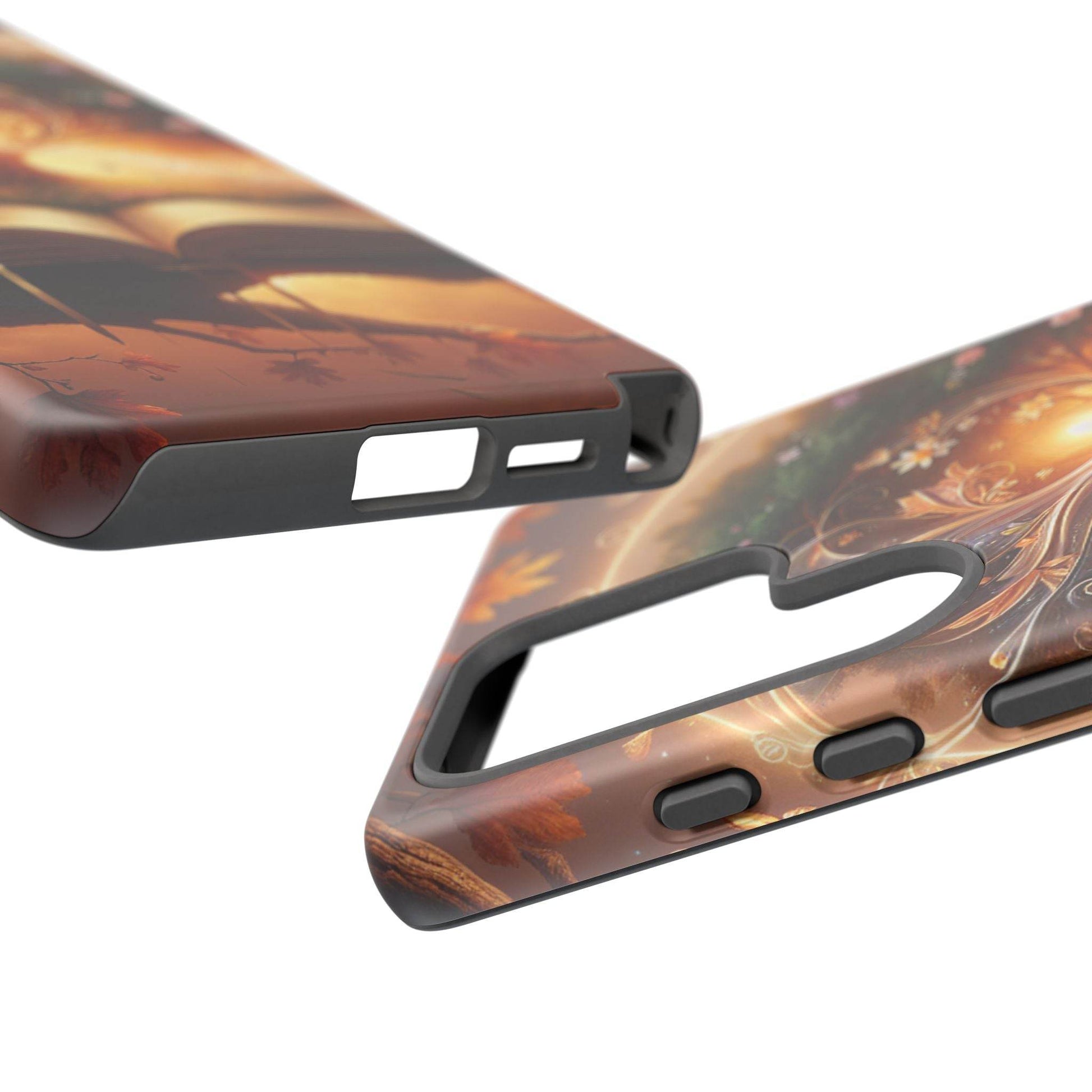 Nature-Inspired iPhone & Samsung Phone Case with Tree of Life Design - The Dreamer's Bookshop.