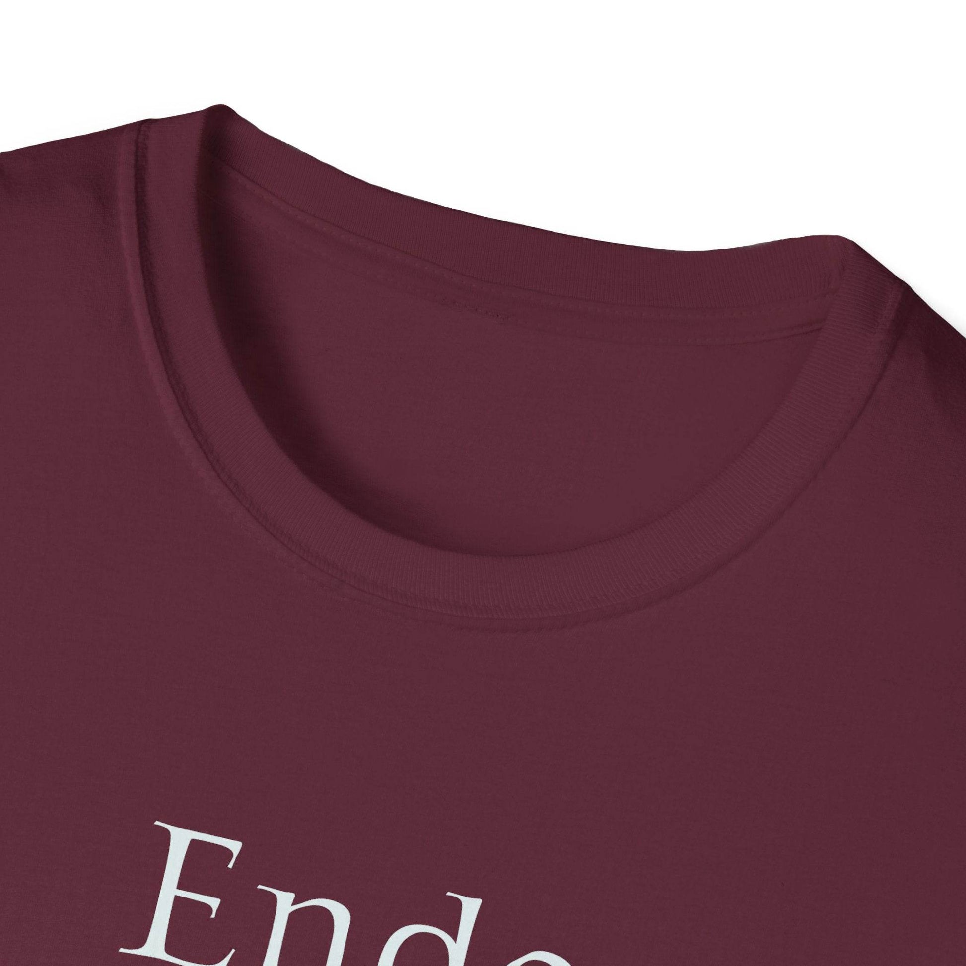 Endometriosis Warrior Unisex Softstyle T-Shirt - Empowering Battle for Women's Health - The Dreamer's Bookshop.