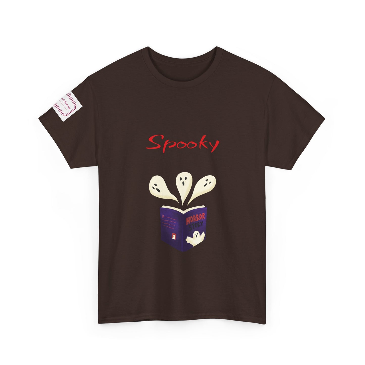 EU - Fiction - Unisex Heavy Cotton Tee - Spooky Books