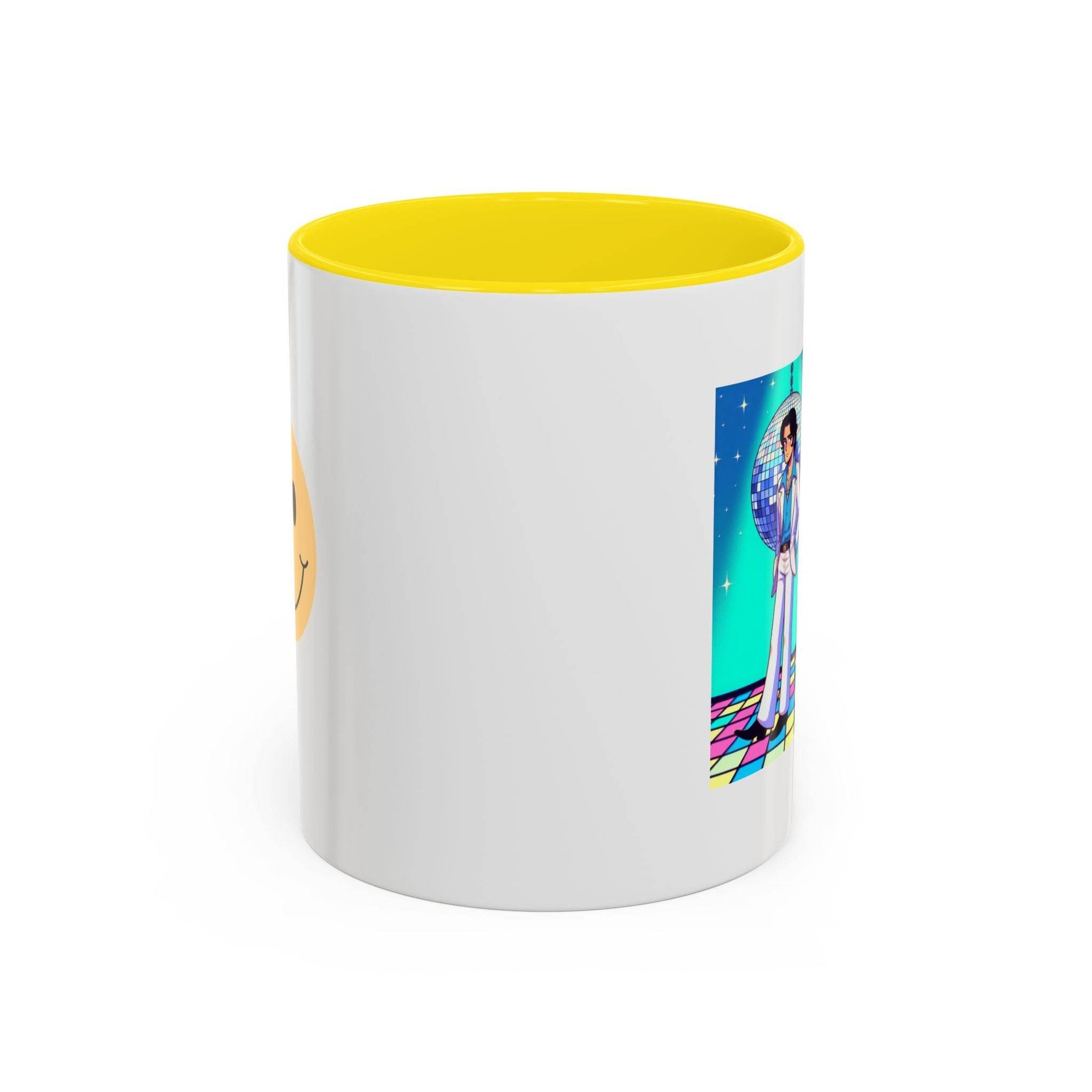 Party Vibe Accent Coffee Mug - Fun Reading Motivation Design - The Dreamer's Bookshop.
