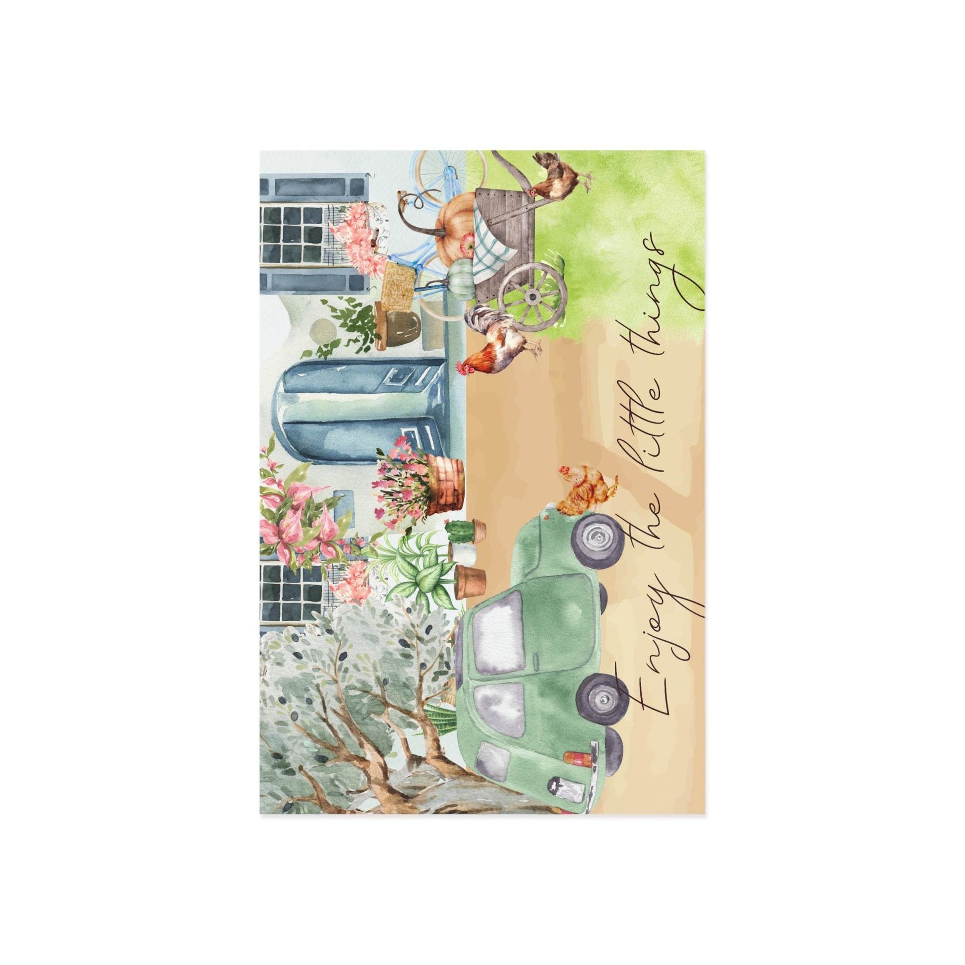The Dreamer's Bookshop "Countryside" Enjoy the Little Things Card - The Dreamer's Bookshop.