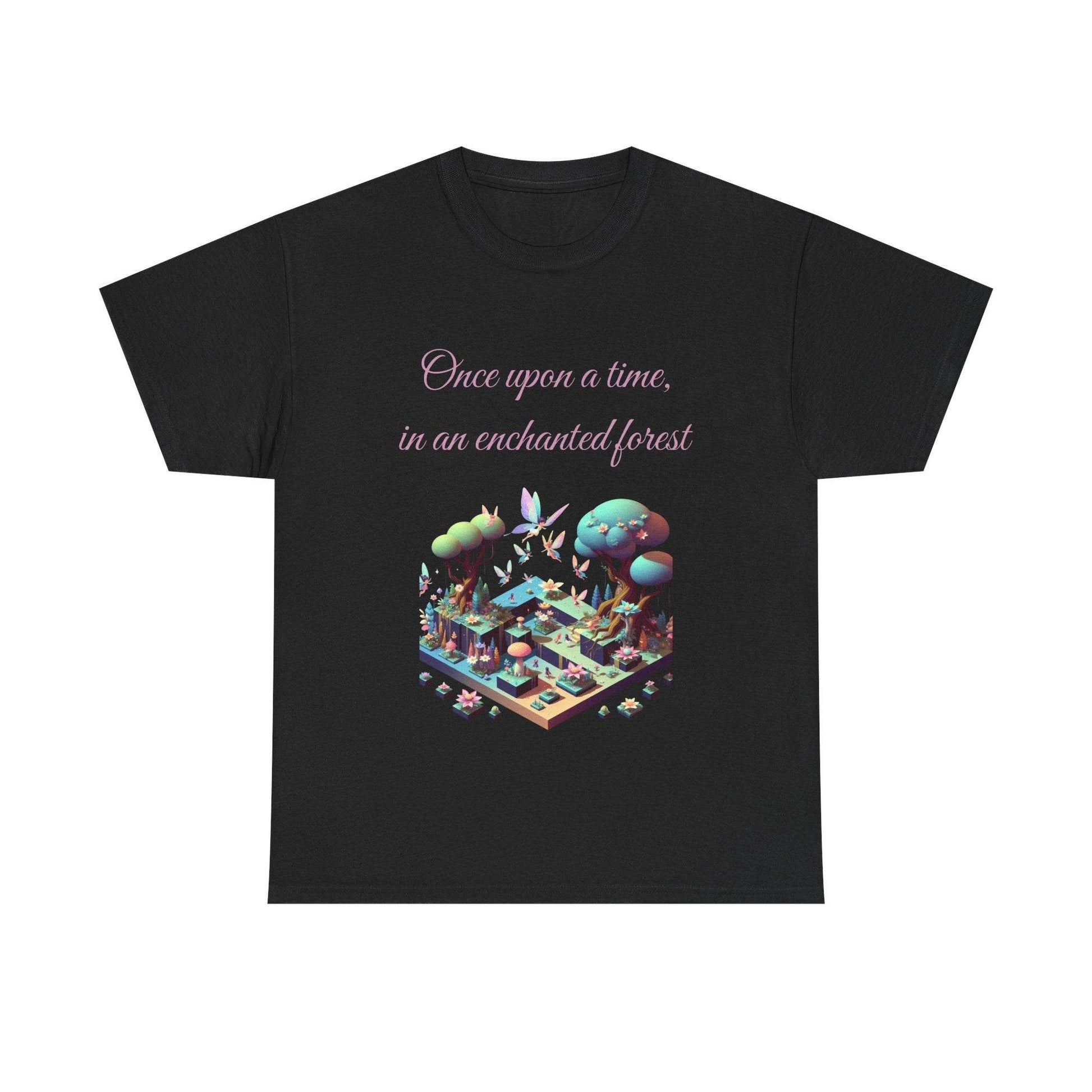 Enchanted Forest - A Unisex Heavy Cotton Tee - Perfect for Book Lovers - The Dreamer's Bookshop.