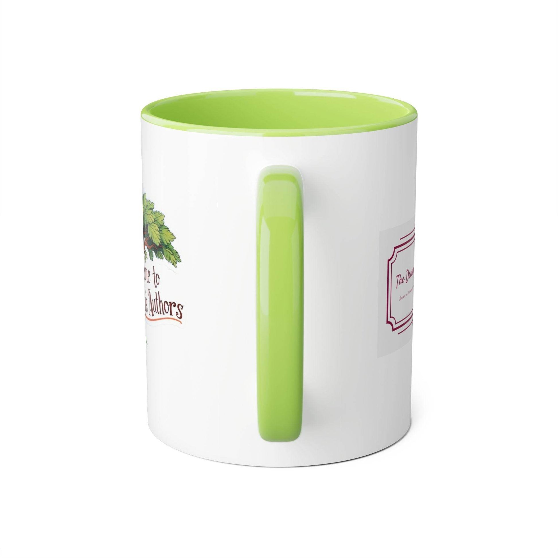 Dreamer's Bookshop Accent Mug - 11oz Coffee Cup for Readers & Book Lovers - The Dreamer's Bookshop.
