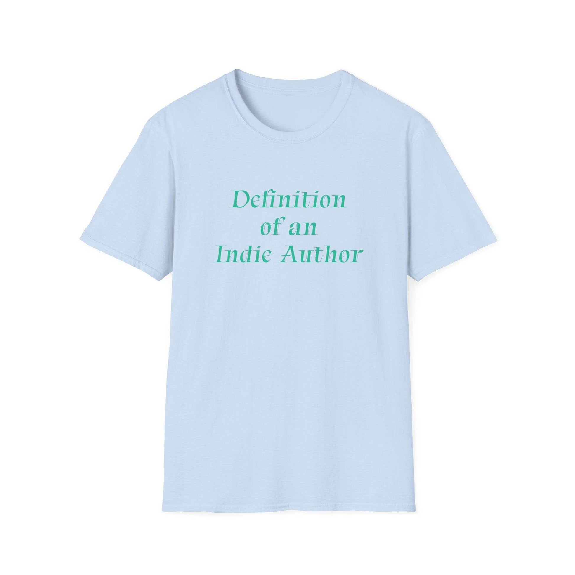 Unisex Softstyle T-Shirt - 'Indie Author' Inspirational - The Dreamer's Bookshop.