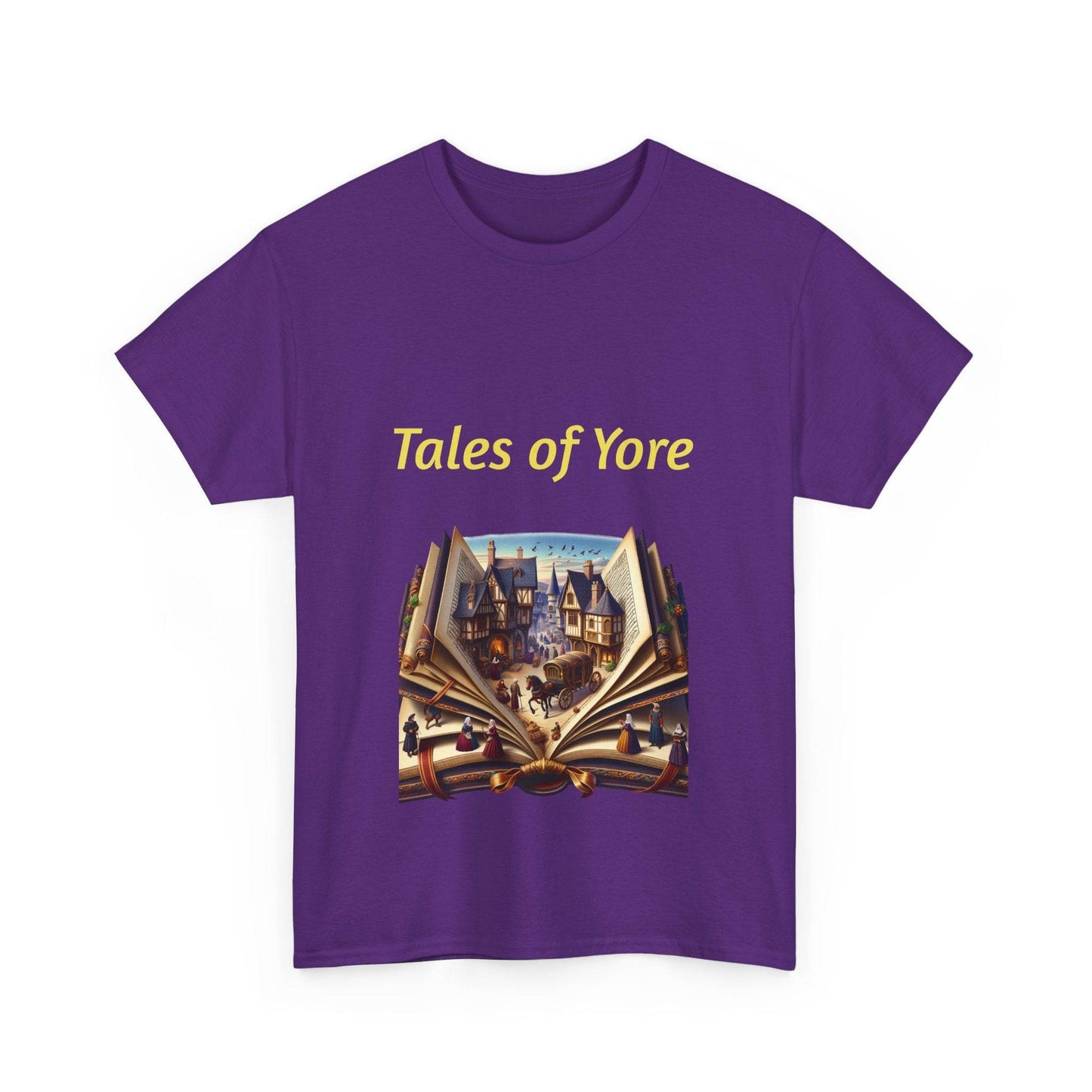 Tales of Yore - Unisex Heavy Cotton Tee - Historical Books - The Dreamer's Bookshop.