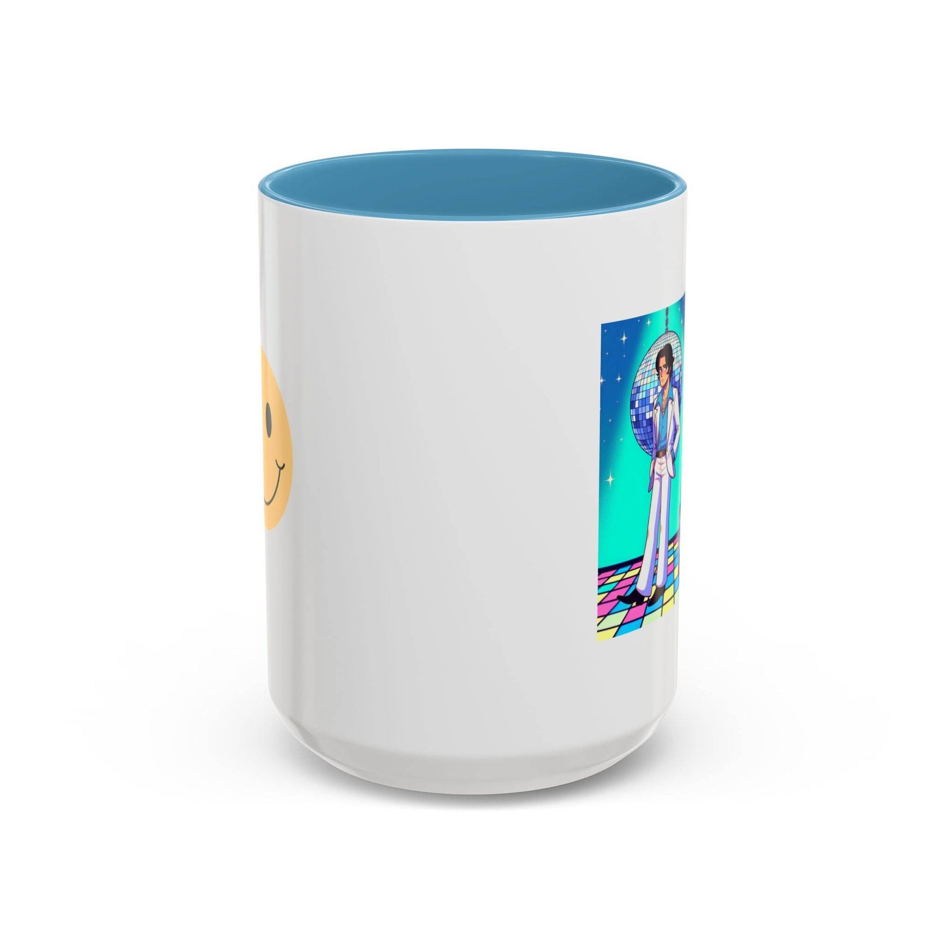 Party Vibe Accent Coffee Mug - Fun Reading Motivation Design - The Dreamer's Bookshop.