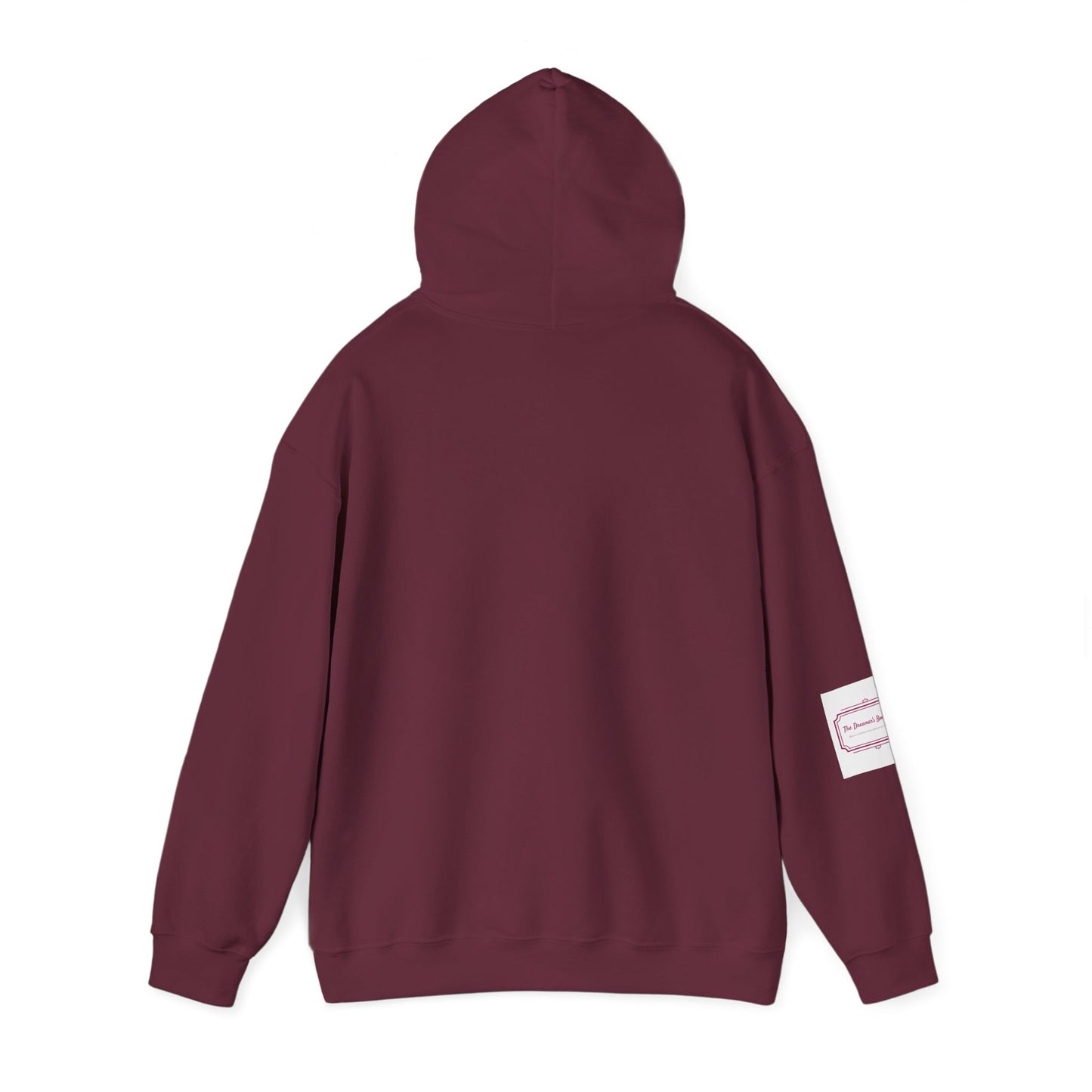 Christmas Book Tree Unisex Hooded Sweatshirt - Cozy Literary Apparel