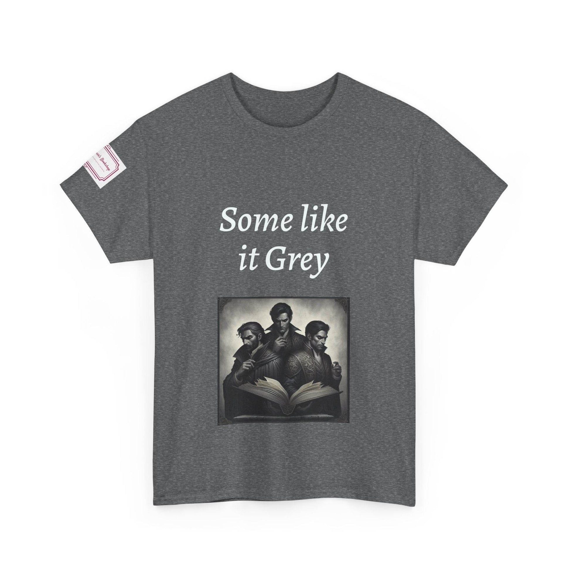 Like it Grey - Graphic Unisex Heavy Cotton Tee - Dark Romance - The Dreamer's Bookshop.