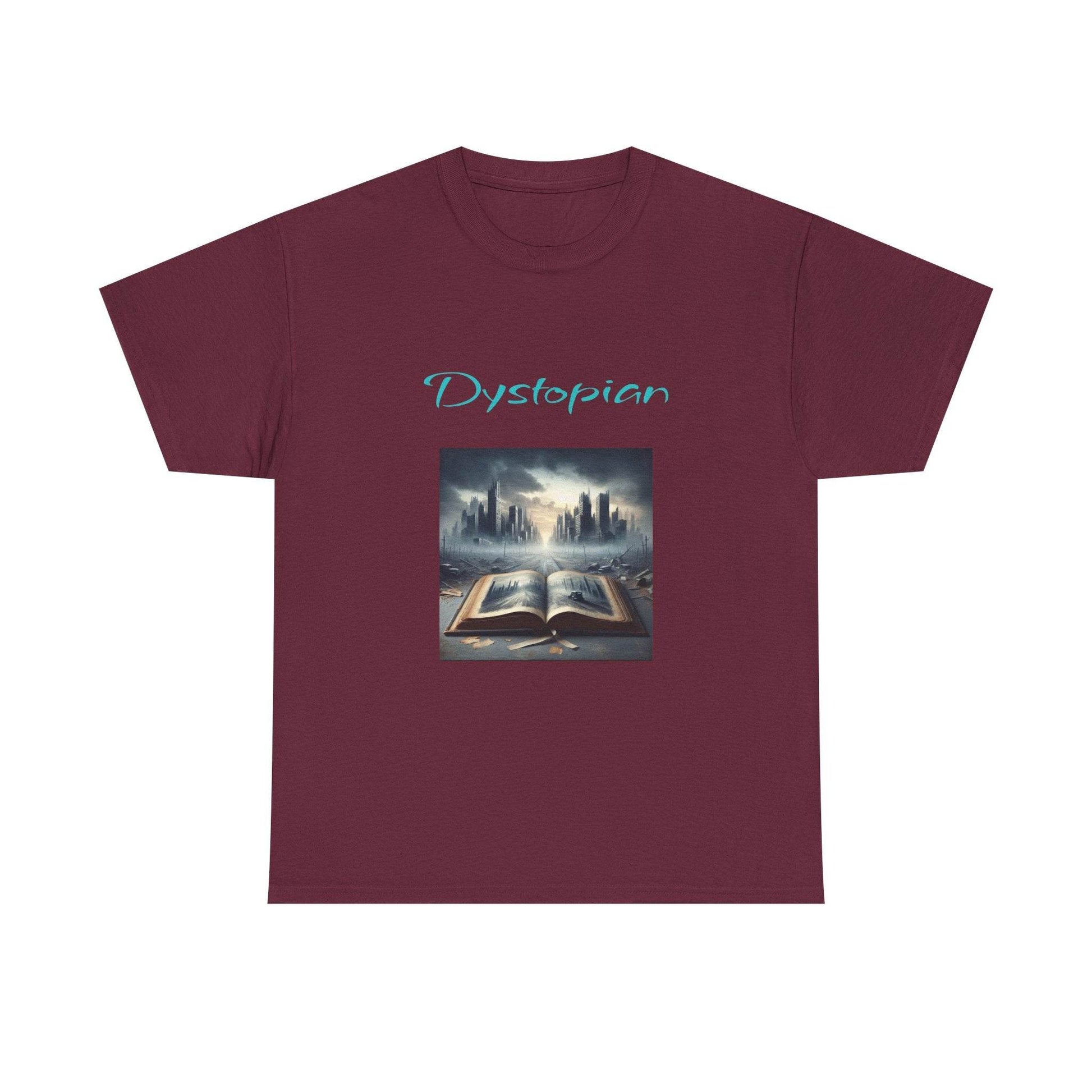 Fiction - Graphic Tee - Unisex Heavy Cotton T-Shirt Dystopian Books - The Dreamer's Bookshop.