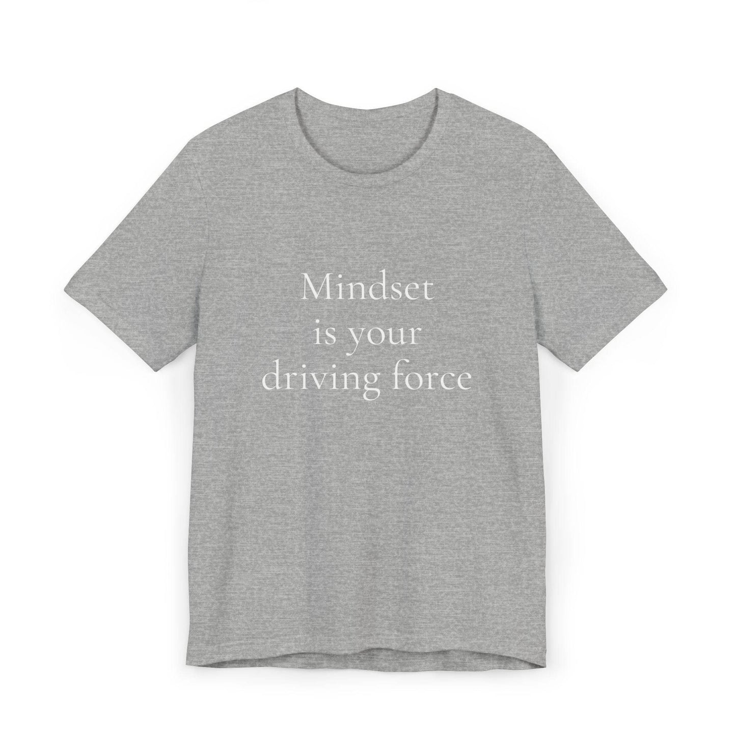 Inspirational Unisex Jersey T-Shirt - Mindset Vibe - The Dreamer's Bookshop.