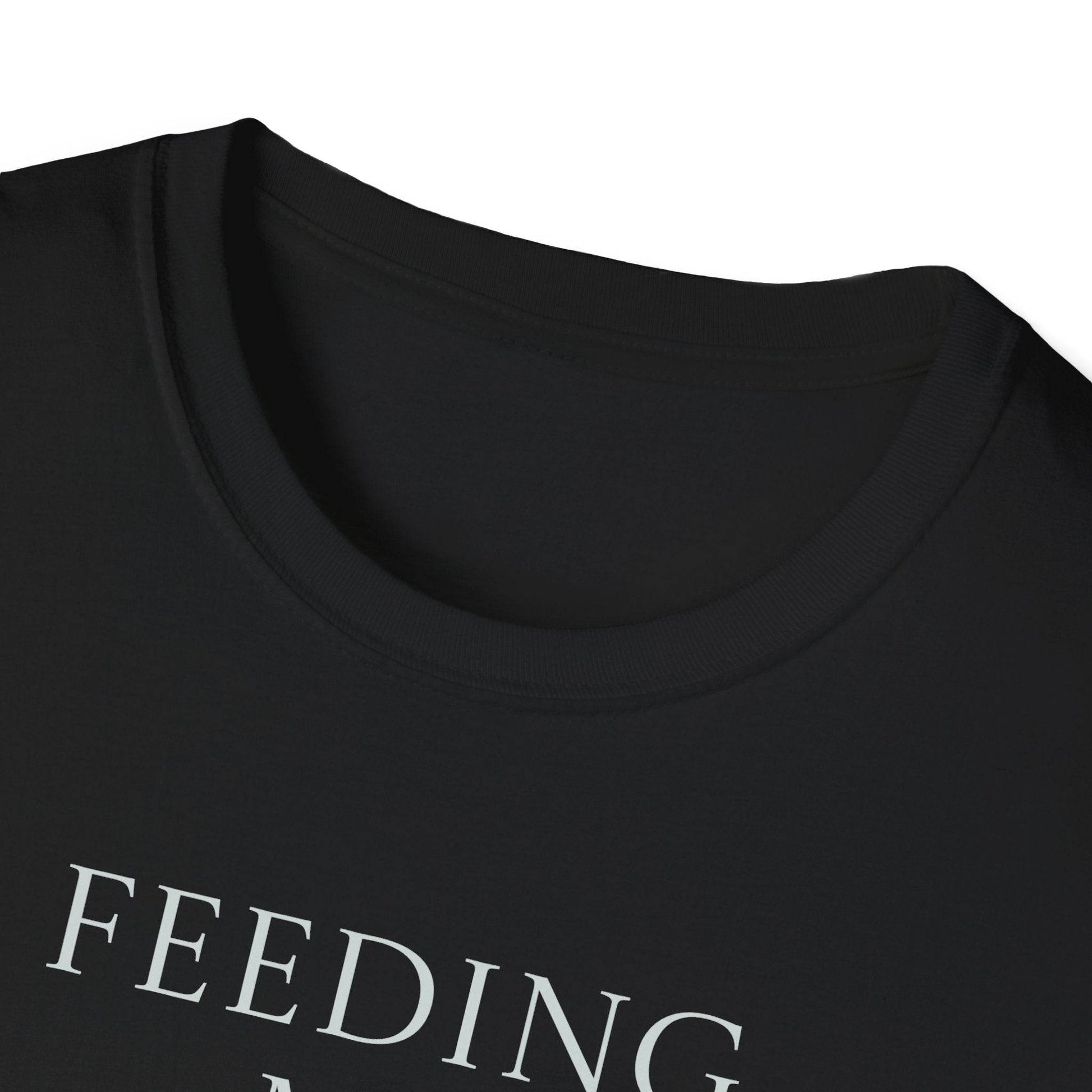 Unisex Softstyle T-Shirt - 'Feeding' - The Dreamer's Bookshop.