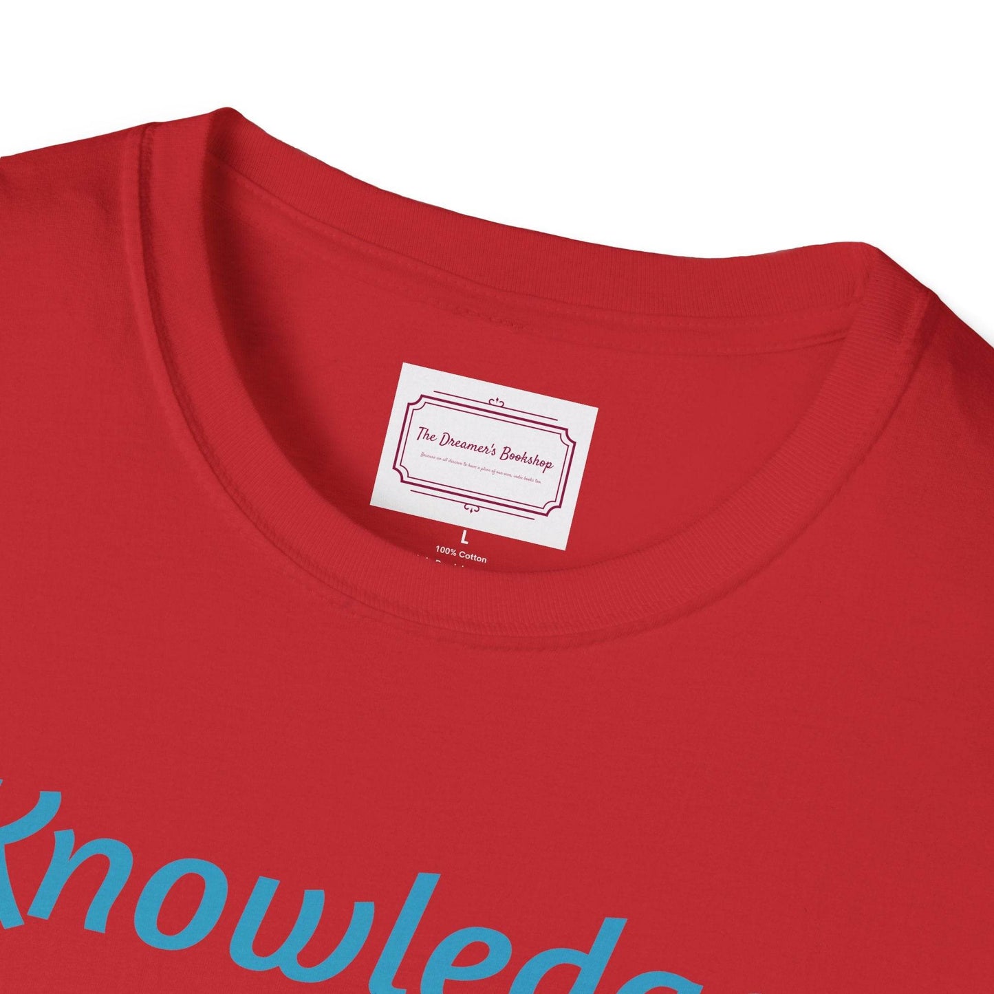 Knowledge Keeper Owl T-Shirt for Book Lovers - Proud Reader - The Dreamer's Bookshop.