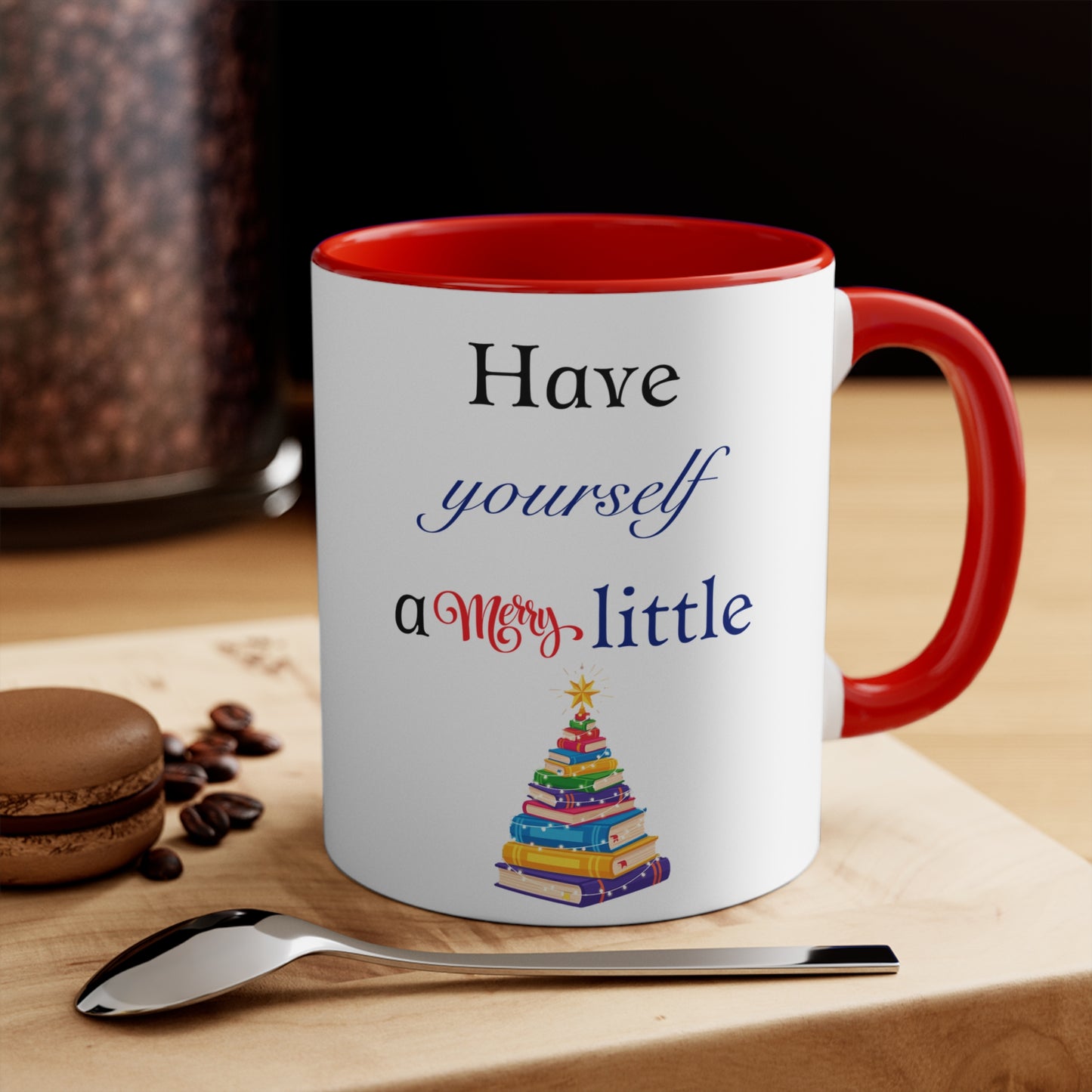 A Merry Little Bookmas - Mug - 11oz Booklovers' Coffee
