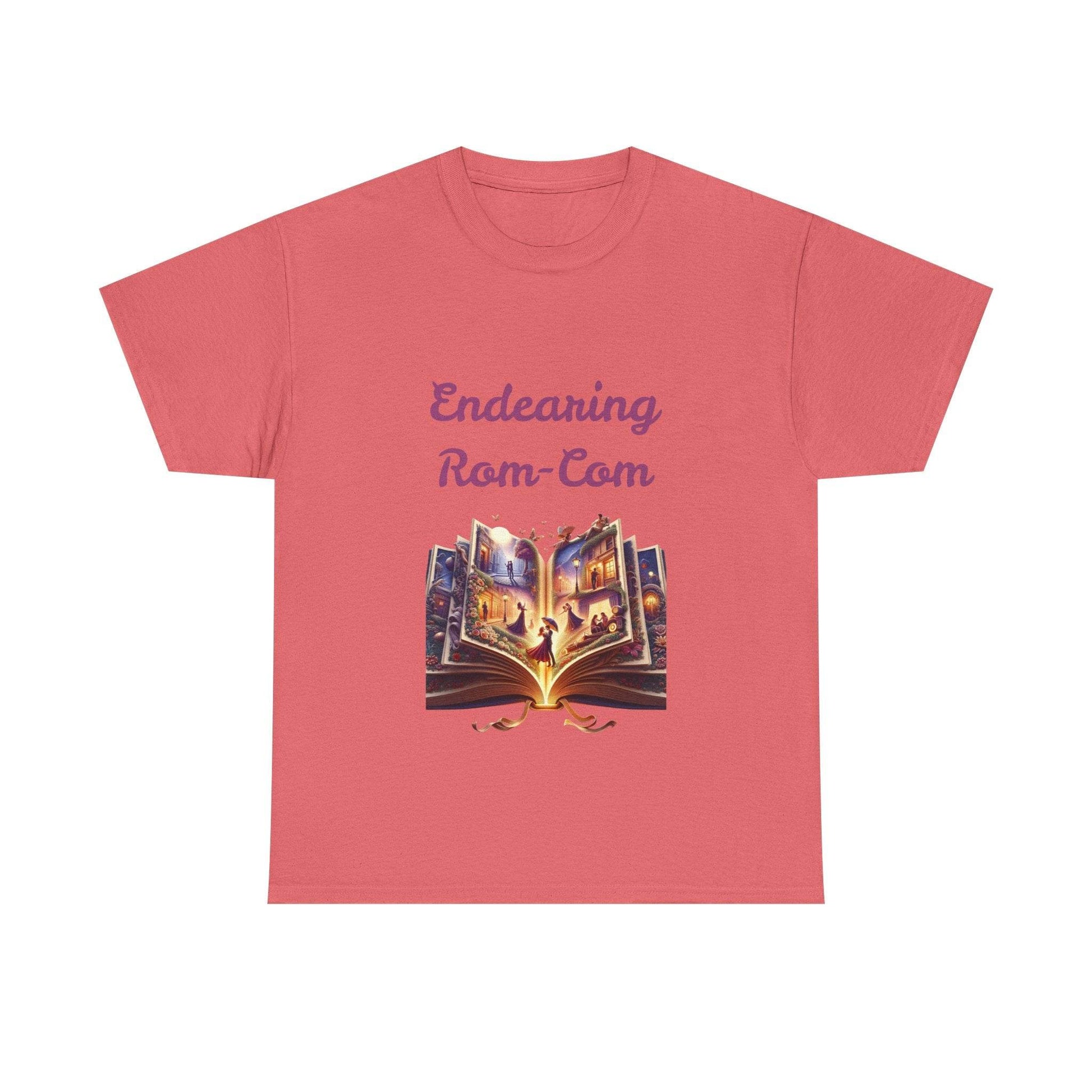 Endearing - Unisex Heavy Cotton Tee - Rom-Com Books - The Dreamer's Bookshop.