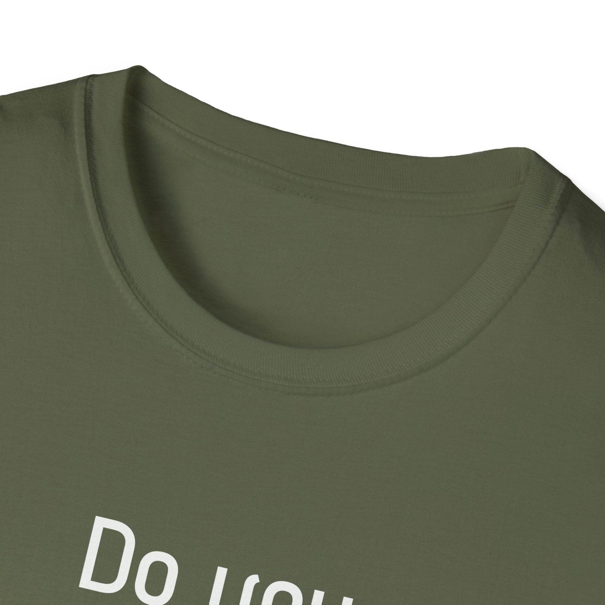Inspirational Unisex Softstyle T-Shirt - 'Think Again' Motivational Design - The Dreamer's Bookshop.