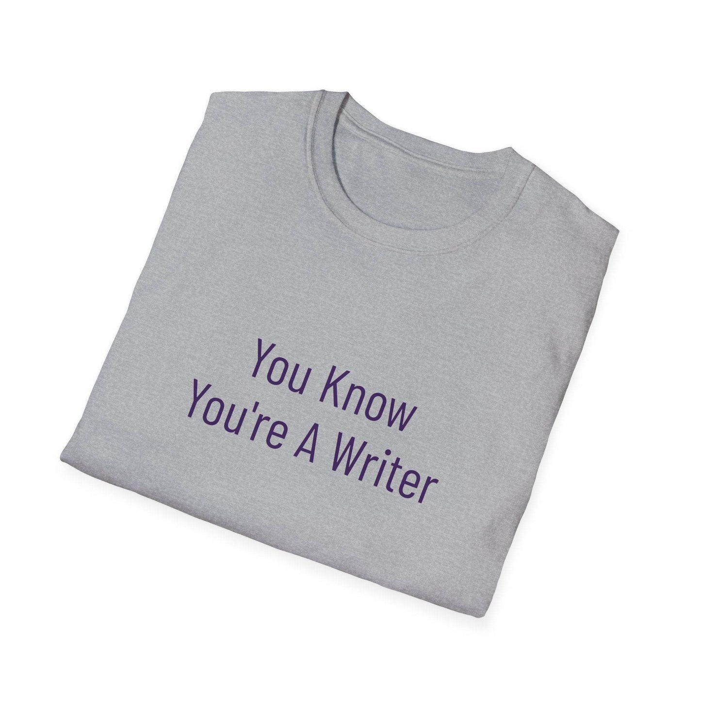 Unisex Softstyle T-Shirt - 'You Know' Philosophical - The Dreamer's Bookshop.