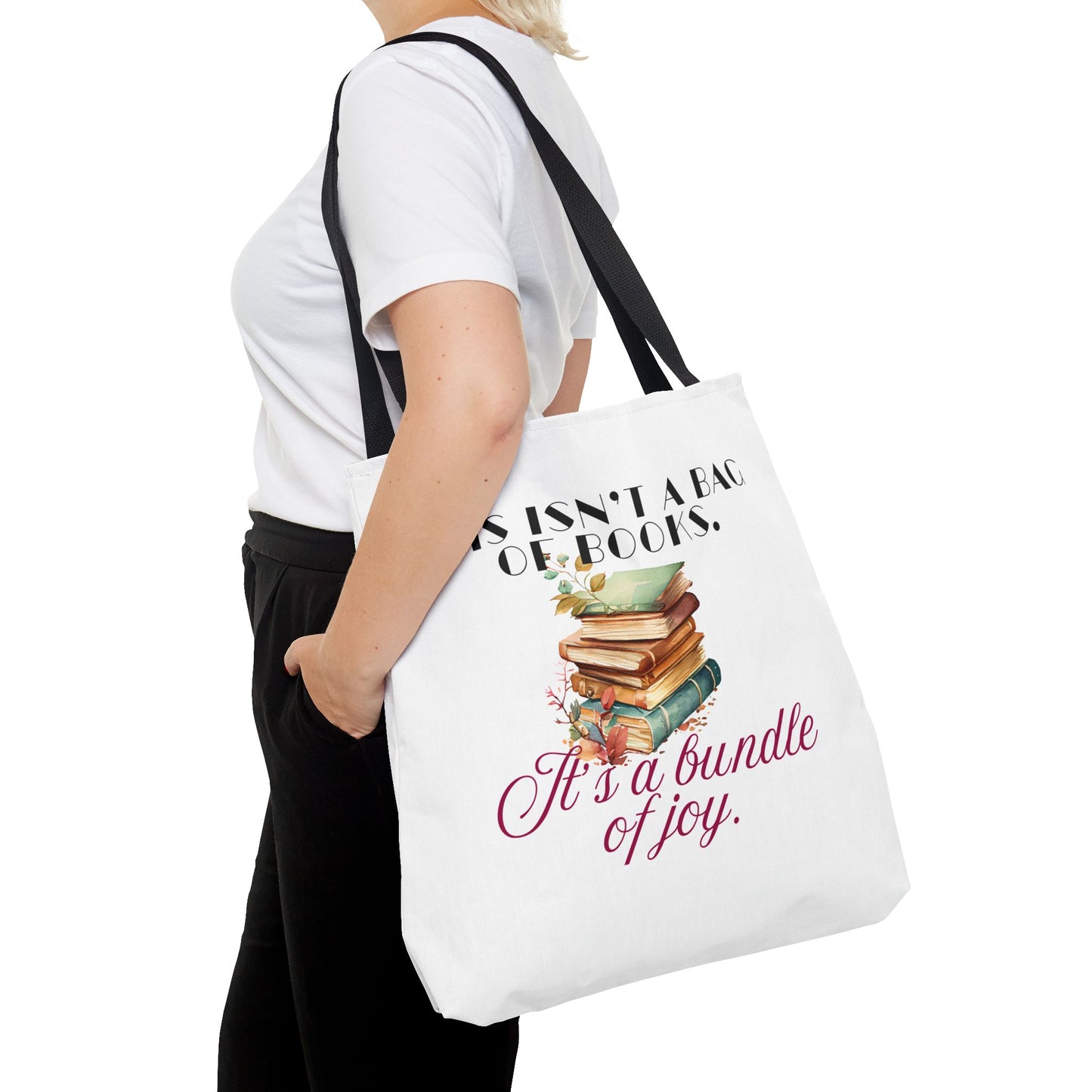 This isn't a Bag of Books - Tote Bag - Cozy Autumn Design