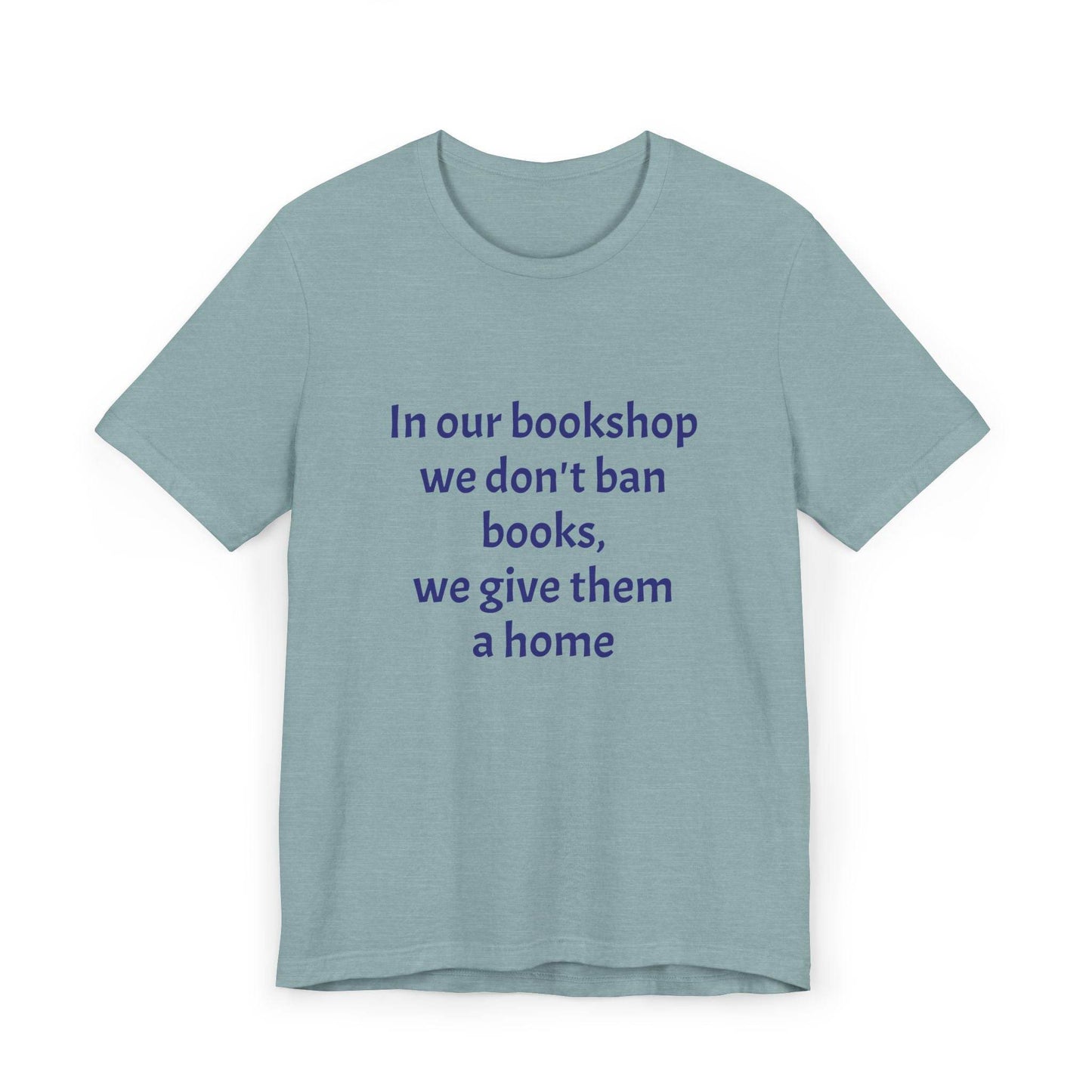 Inspirational Unisex Jersey T-Shirt - In our bookshop Vibe - The Dreamer's Bookshop.