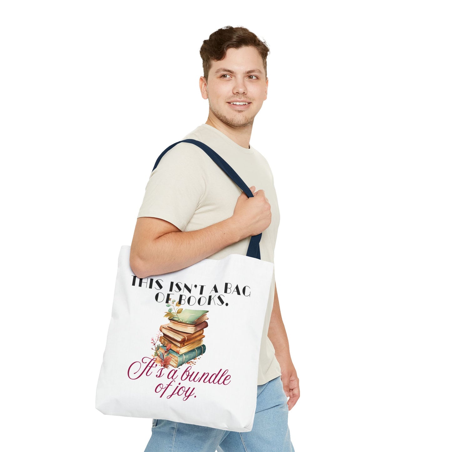 This isn't a Bag of Books - Tote Bag - Cozy Autumn Design