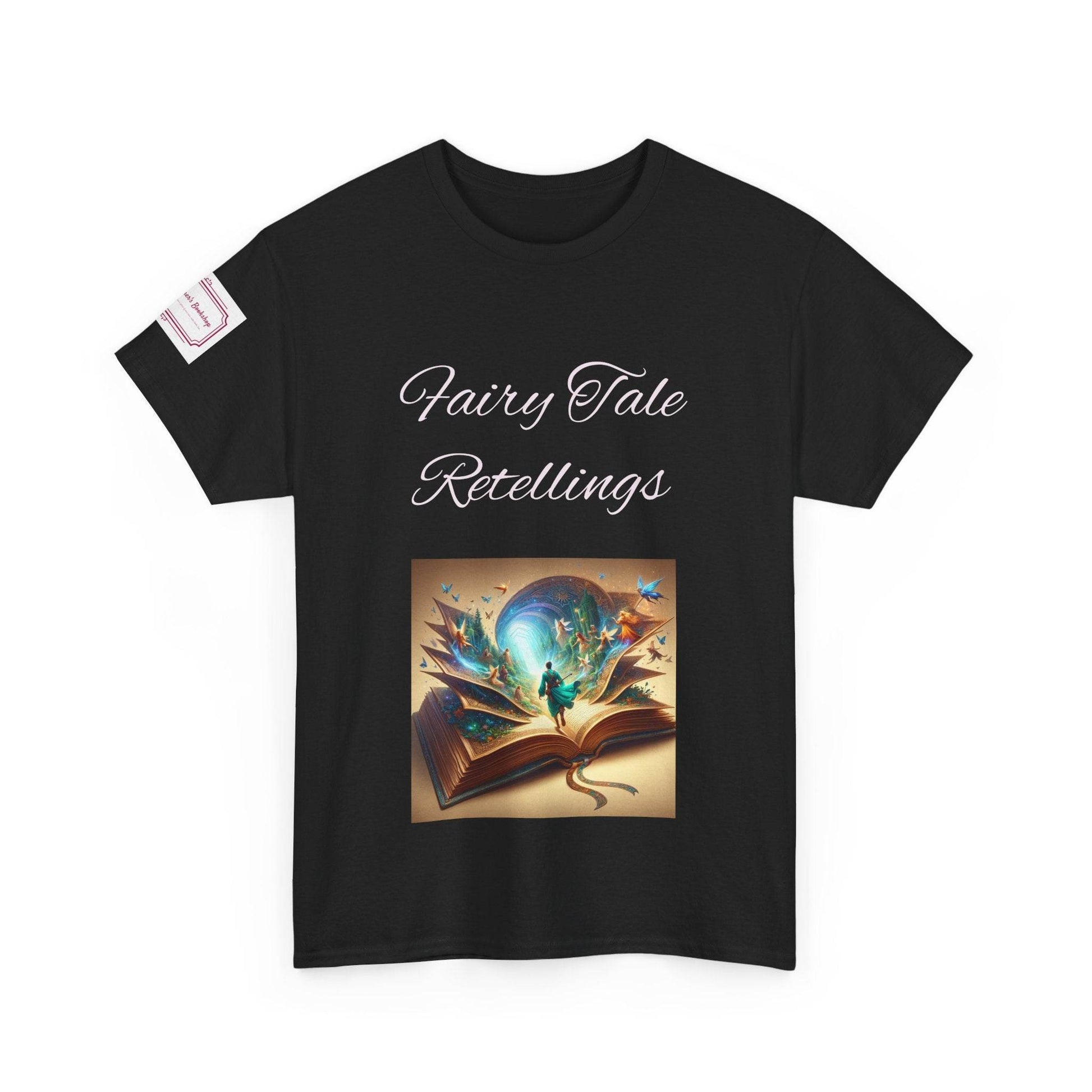 Fiction - Unisex Heavy Cotton Tee - Fairy Tale Retellings - The Dreamer's Bookshop.