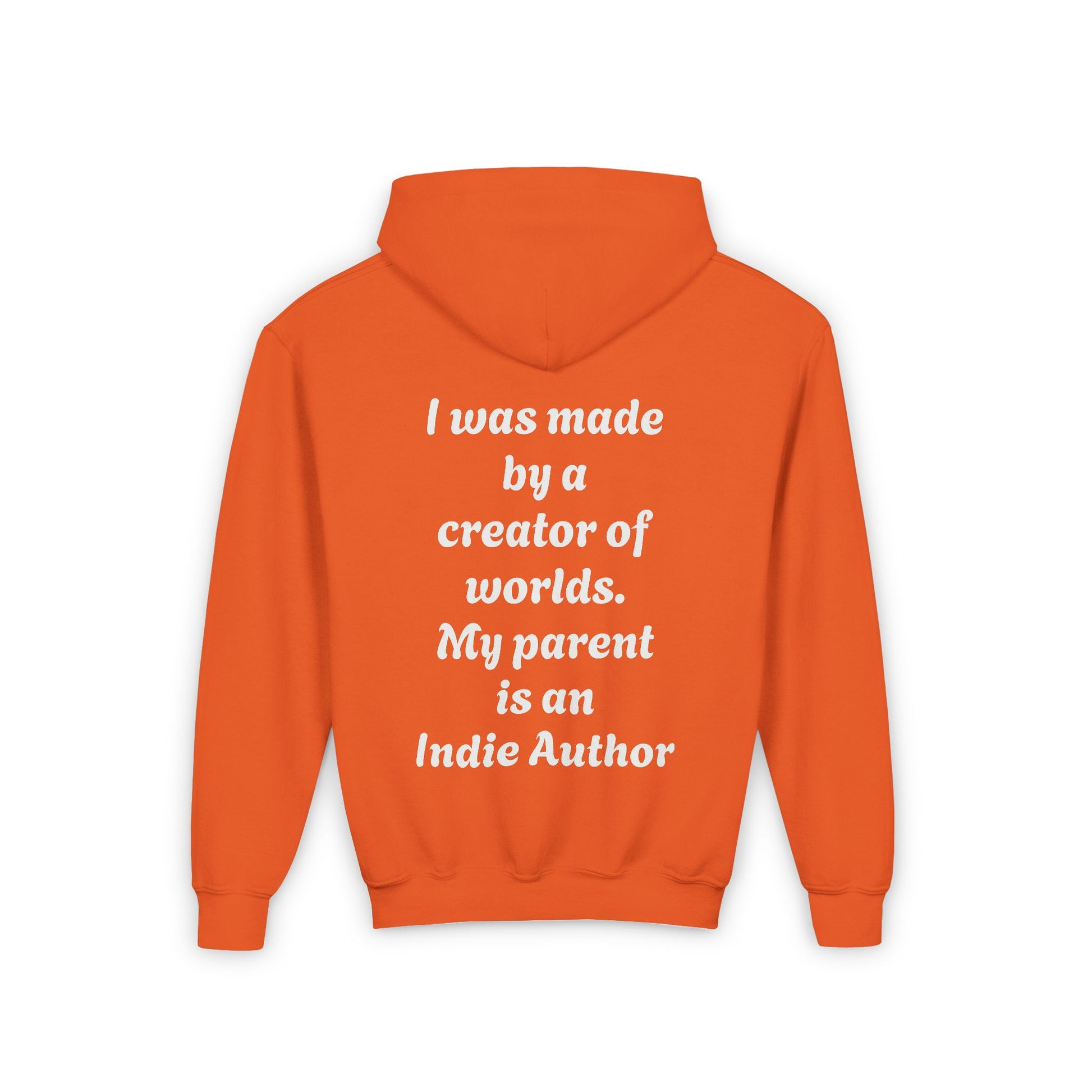 US (Ww) - Youth Heavy Blend Hooded Sweatshirt - "Born to be Original" & "Created by a Creator of Worlds" - The Dreamer's Bookshop.