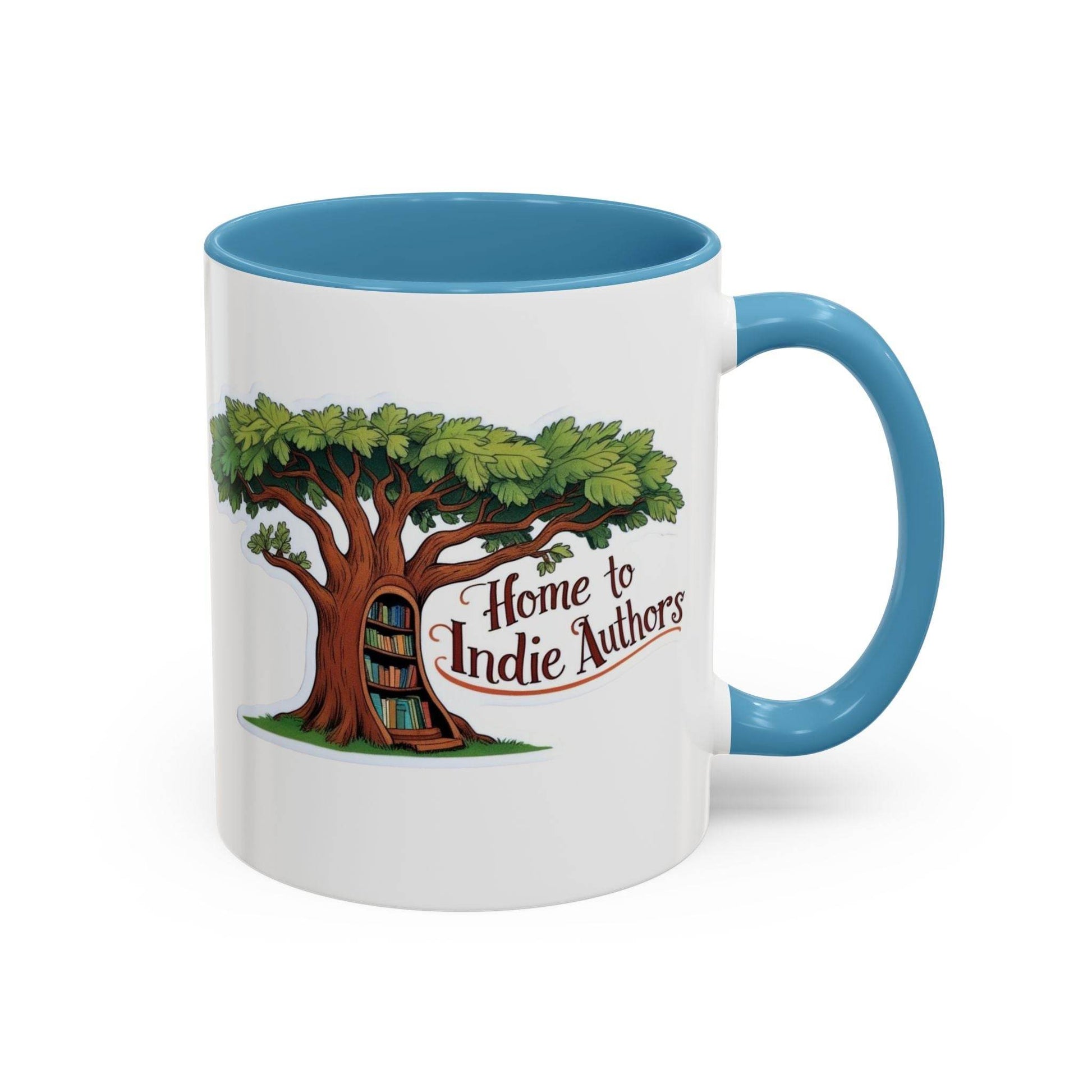 Home to Indie Authors Coffee Mug - Unique Gift for Book Lovers - The Dreamer's Bookshop.