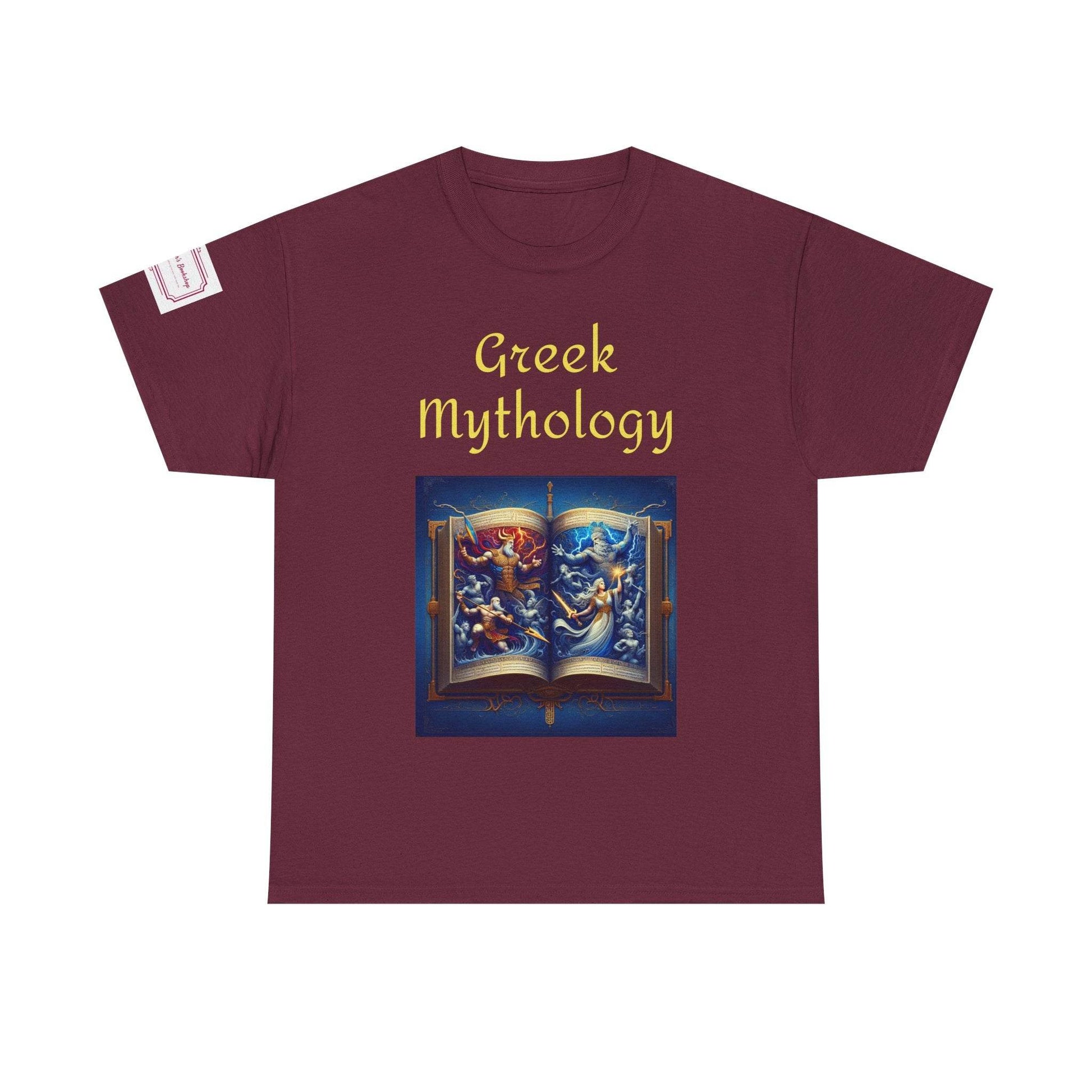 History - Unisex Heavy Cotton Tee - Greek Mythology - The Dreamer's Bookshop.